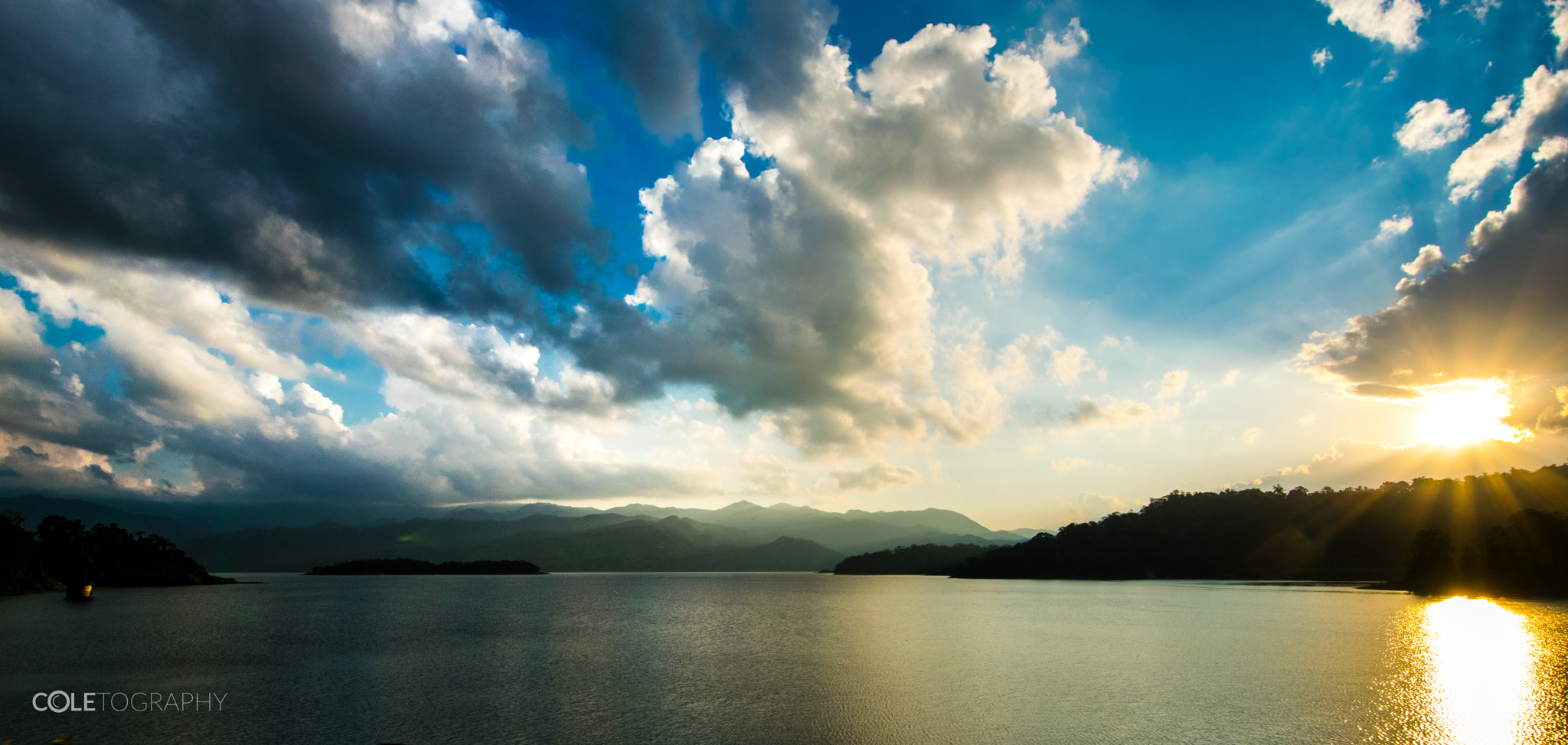 Nikon D3300 + Sigma 10-20mm F3.5 EX DC HSM sample photo. Lake arenal at sunset photography