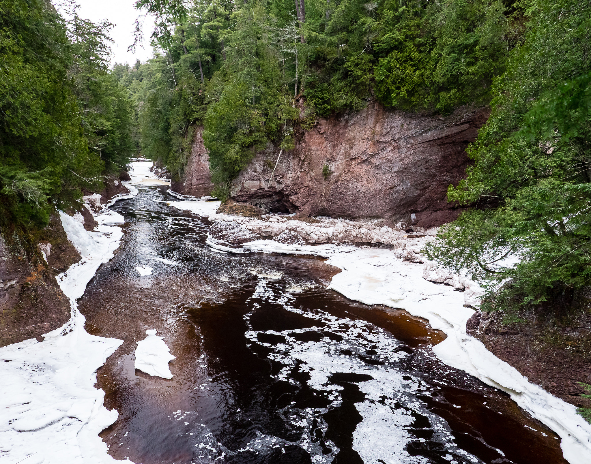 Panasonic Lumix DMC-GH3 sample photo. Black river gorge photography