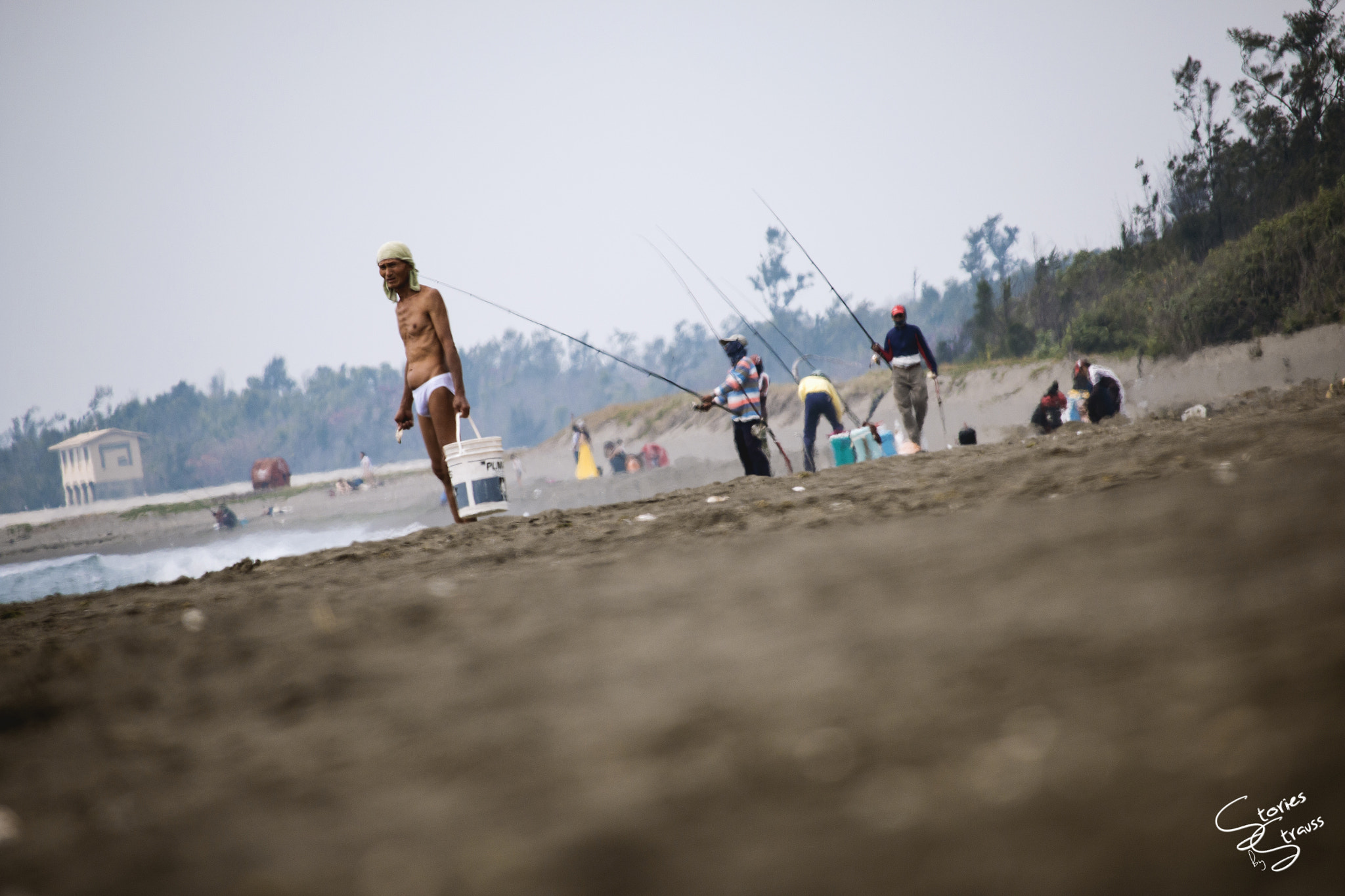 Canon EOS 70D + Canon EF-S 55-250mm F4-5.6 IS STM sample photo. Beach bum photography