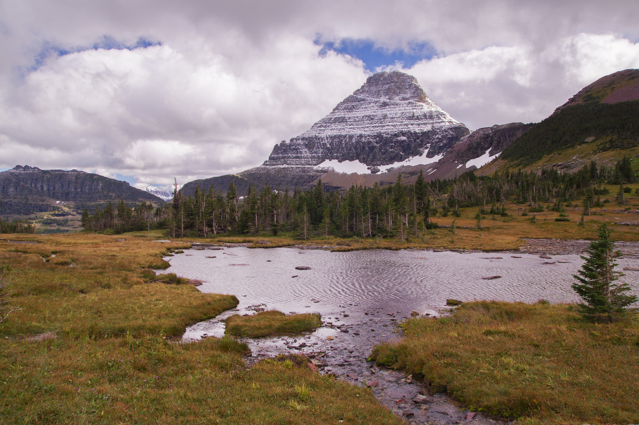 Pentax K-3 sample photo. Mt. reynolds, glacier national park photography