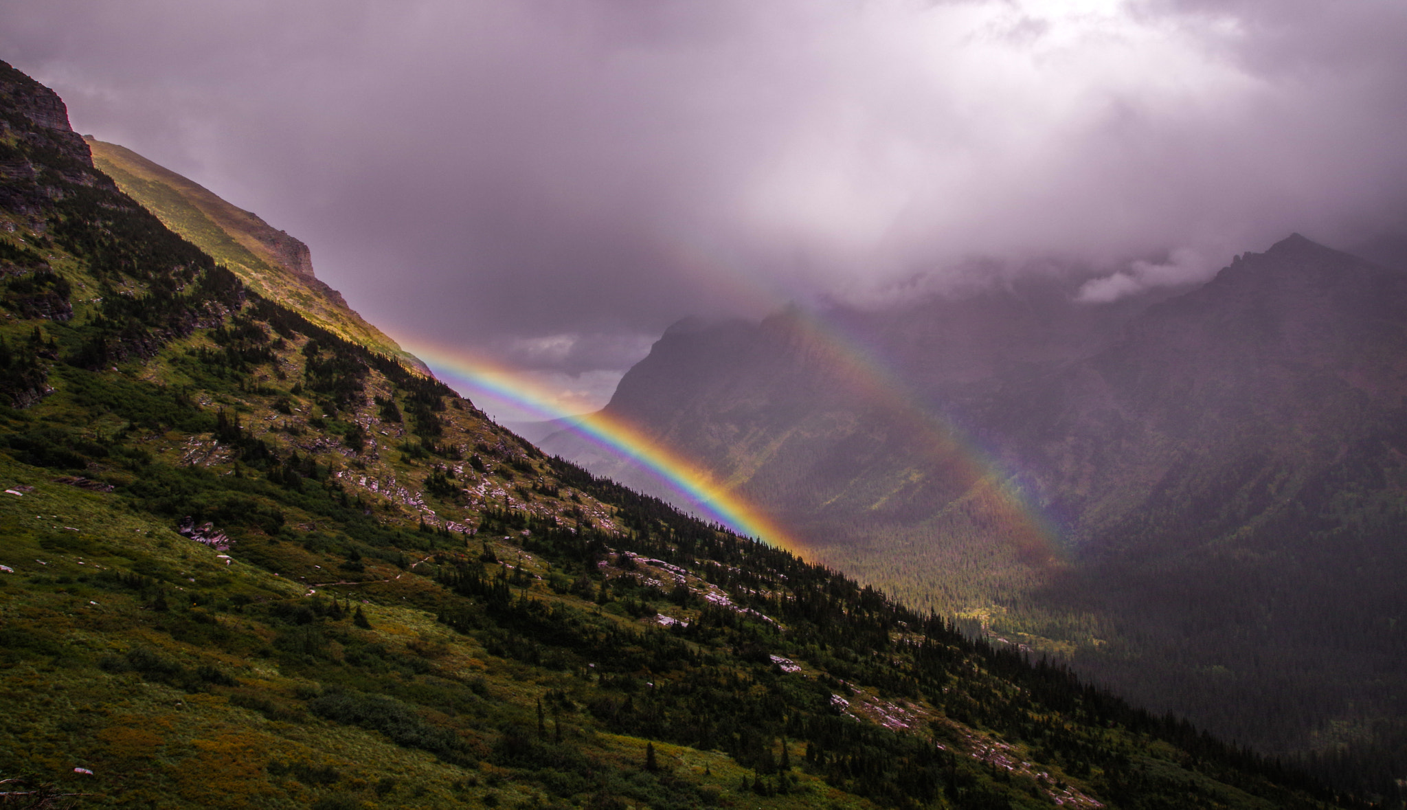 Pentax K-3 sample photo. Grinnell lake trail, glacier national park photography