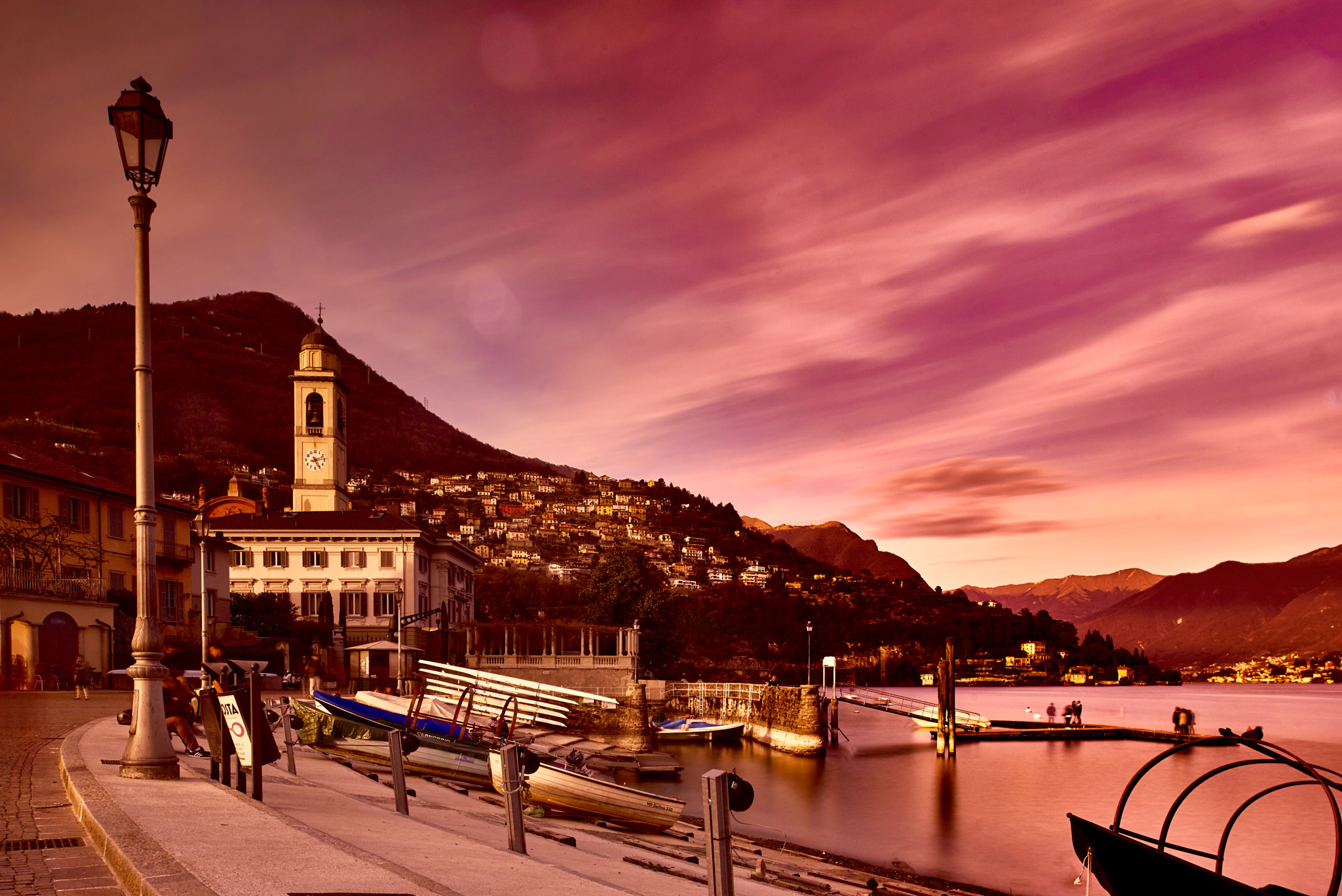 Nikon PC-E Nikkor 24mm F3.5D ED Tilt-Shift sample photo. Cernobbio photography