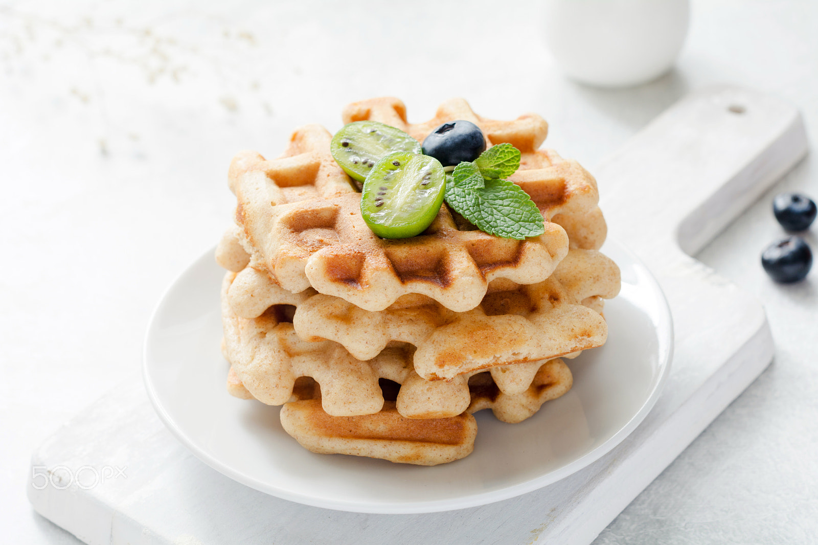 Nikon D7100 + Nikon AF-S Nikkor 50mm F1.4G sample photo. Belgian waffles photography