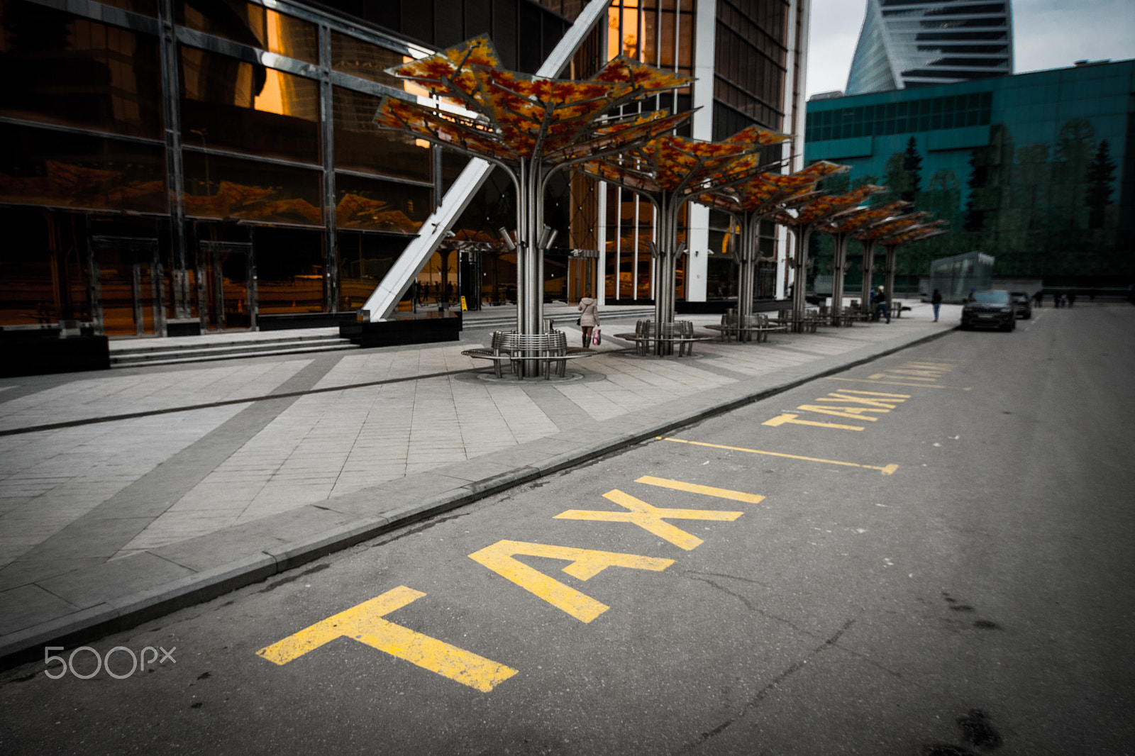 Sony a7 II sample photo. Taxi photography