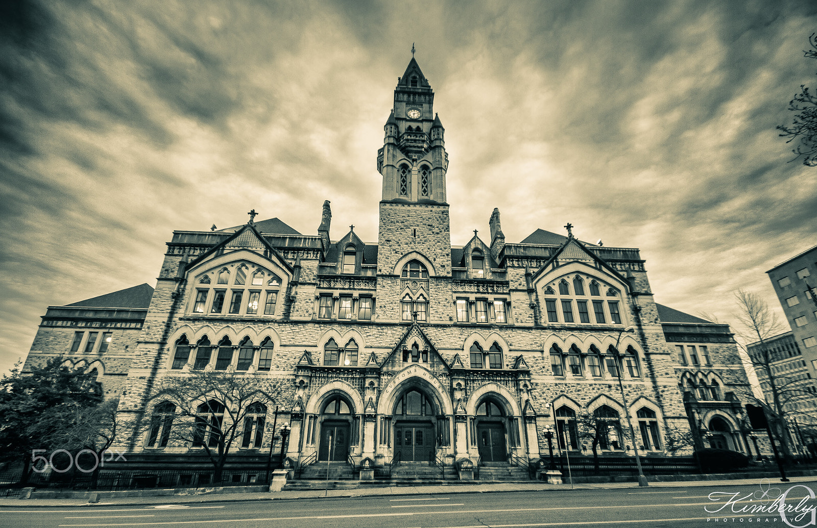 Canon EOS 7D sample photo. Customs house photography