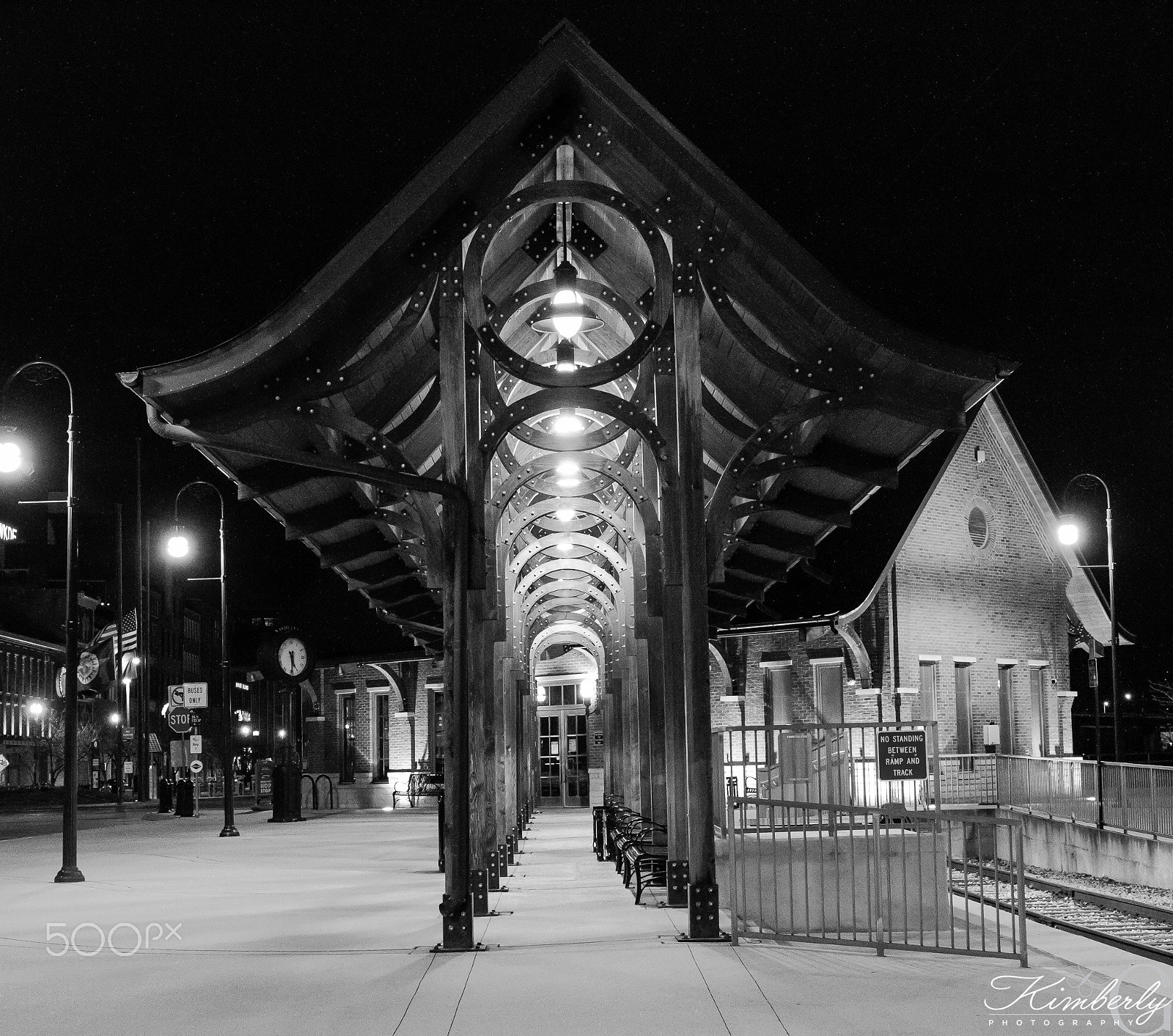 Canon EOS 7D sample photo. Train station photography