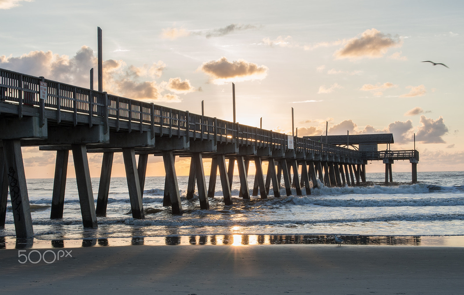 Olympus OM-D E-M5 sample photo. Sunrise at the beach photography