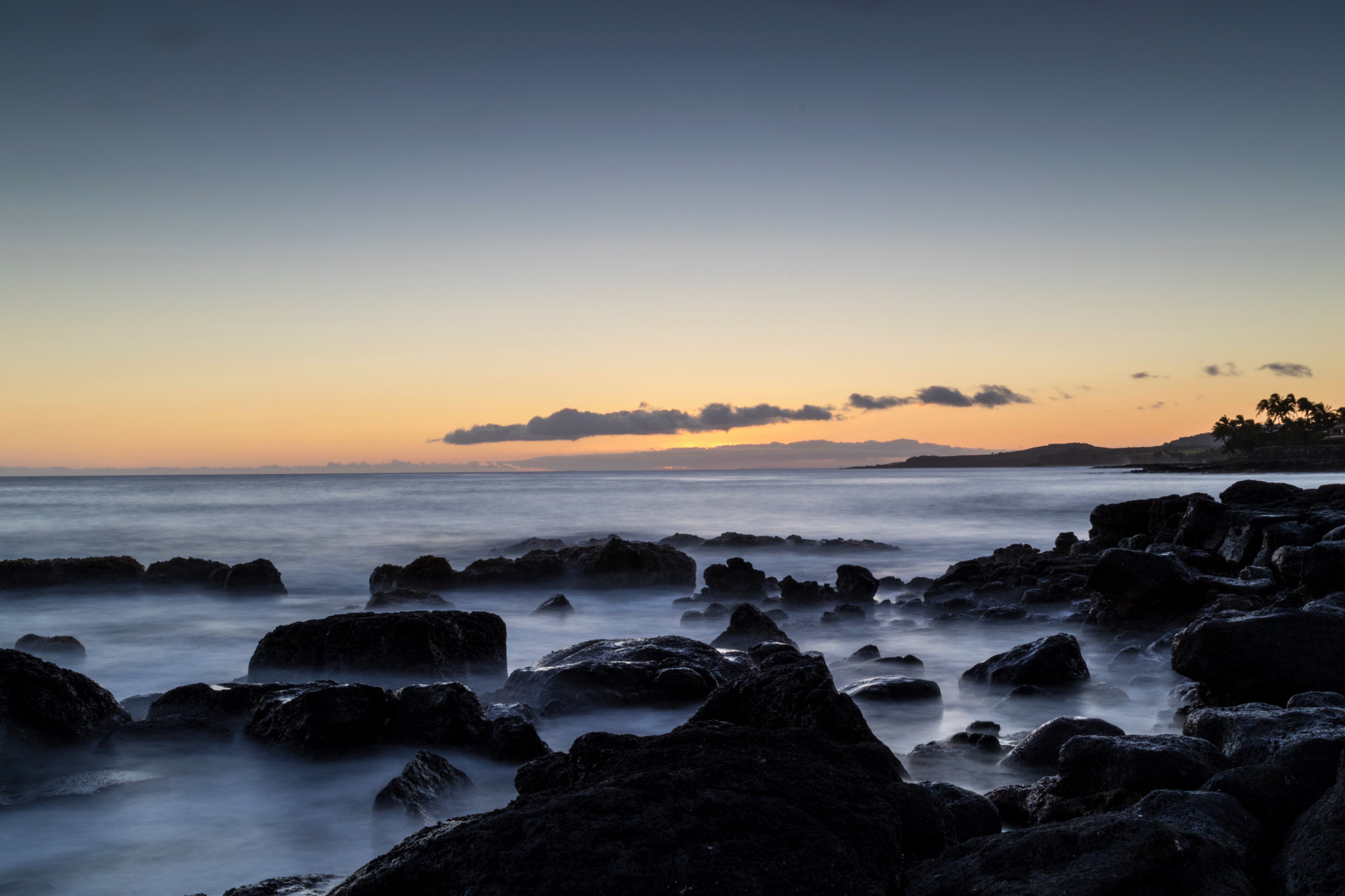 Canon EOS 7D Mark II sample photo. Kauai sunset photography