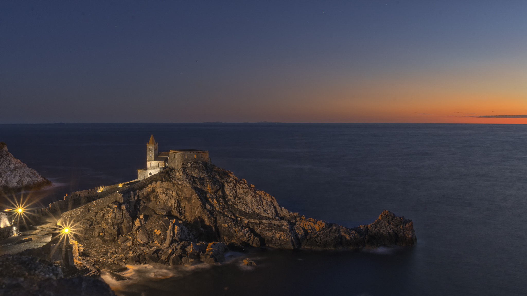 Pentax K-5 sample photo. Tramonto  a  portovenere photography