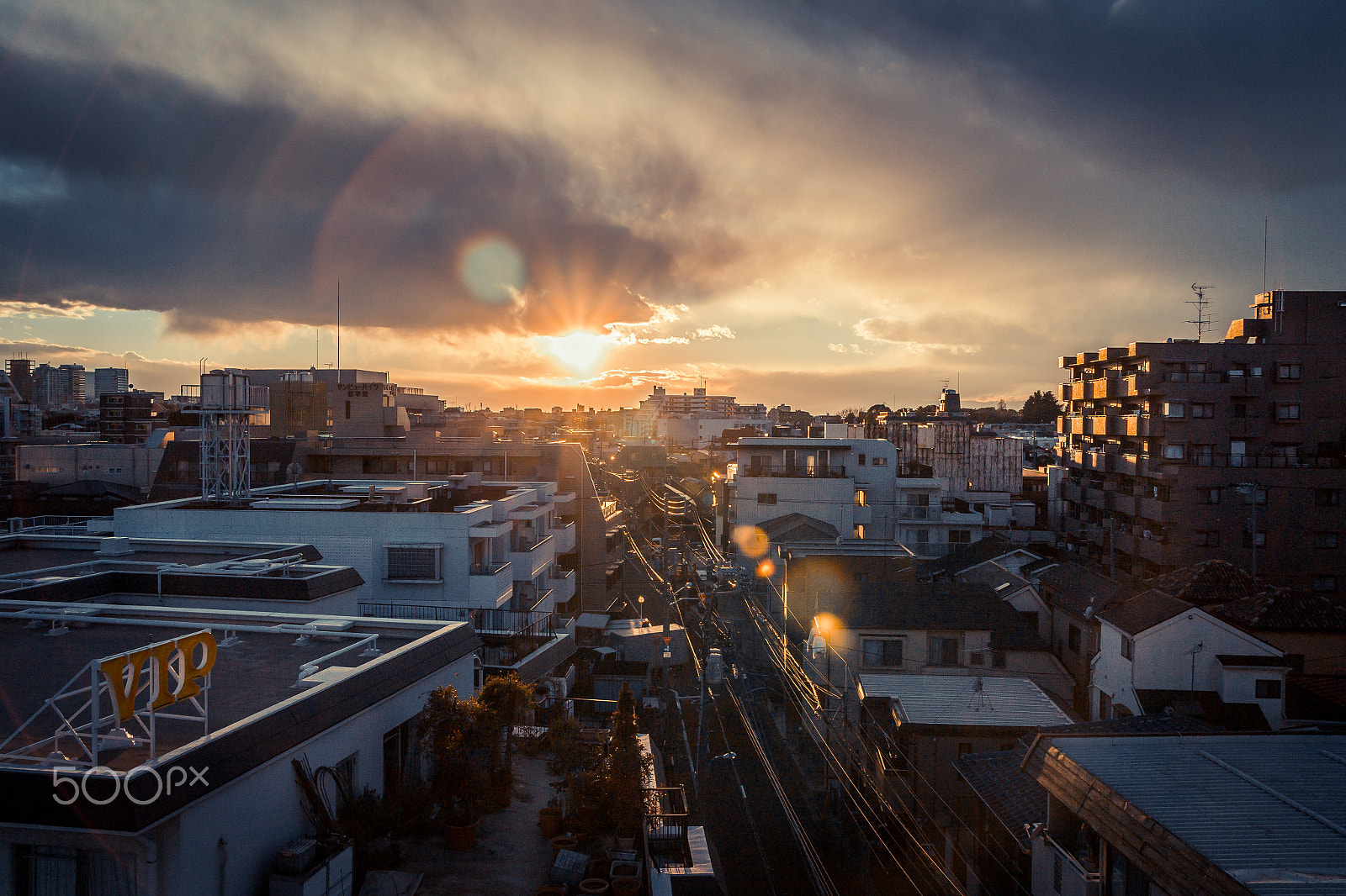 Canon EOS 6D sample photo. Tokyo's sunset photography