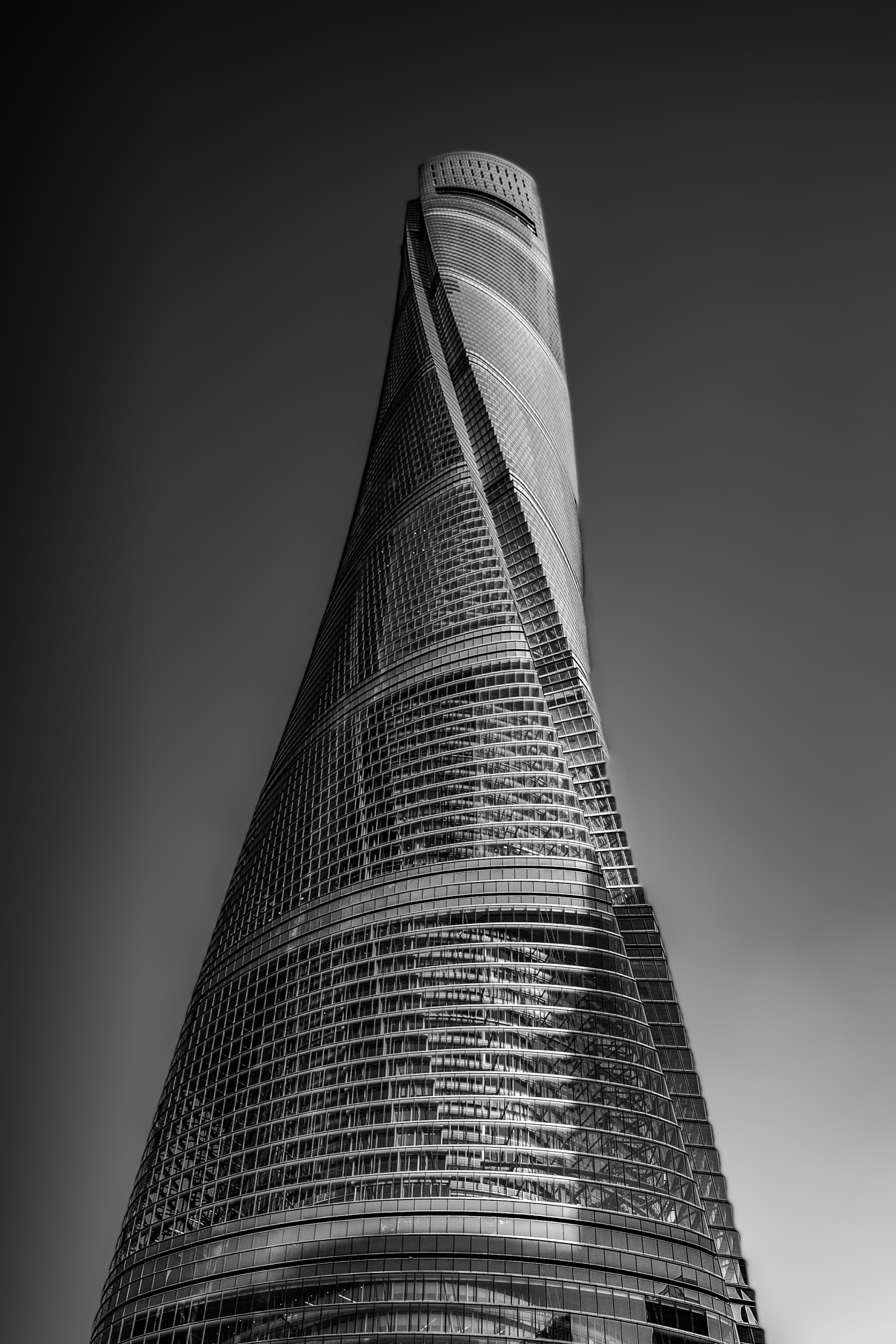 Sony a7R sample photo. Shanghai tower photography