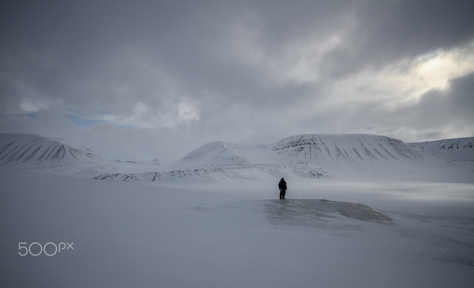 Sigma 10-20mm F4-5.6 EX DC HSM sample photo. Alone in the arctic photography