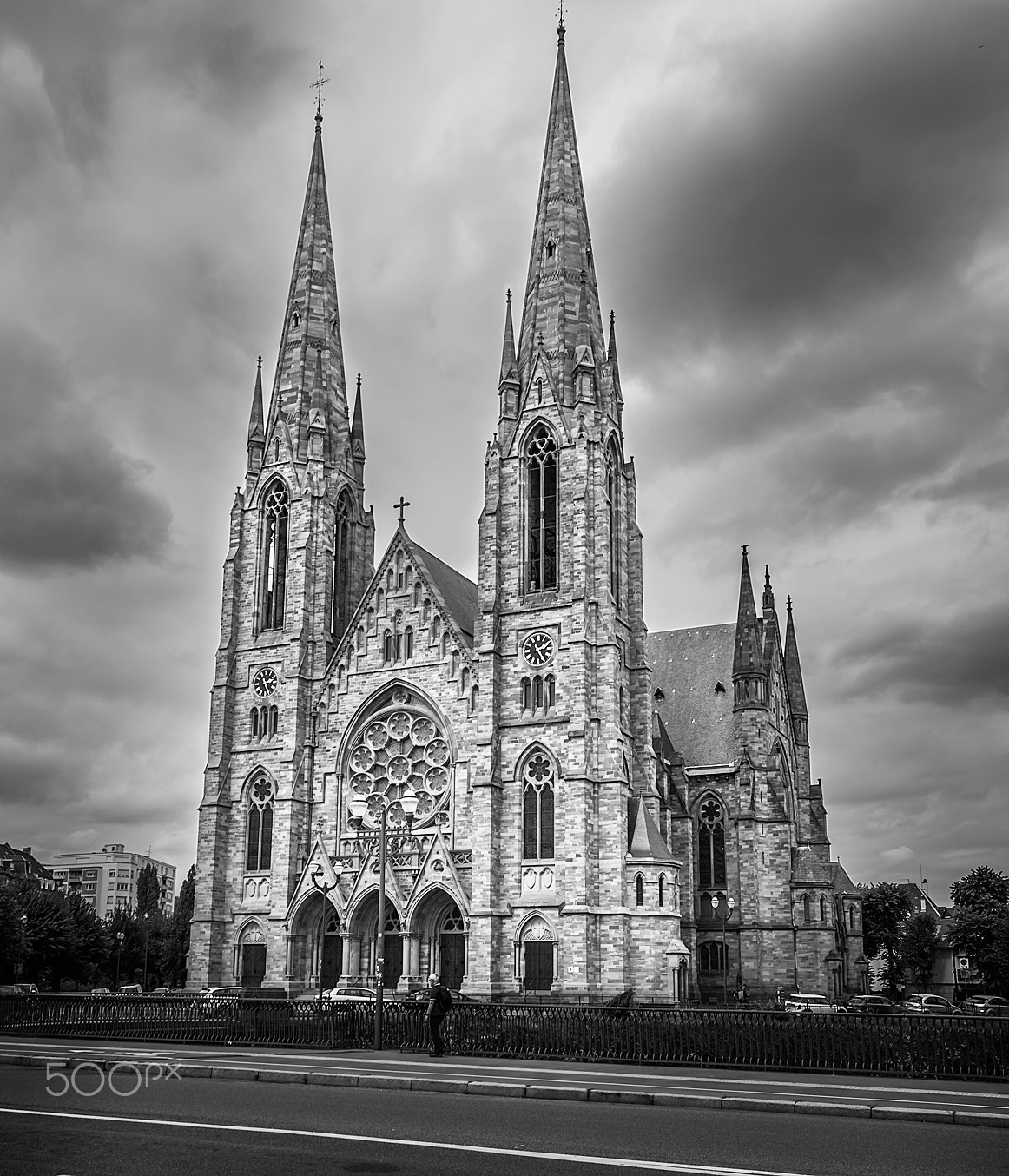 Nikon D5500 sample photo. Cathedral saint-maurice photography