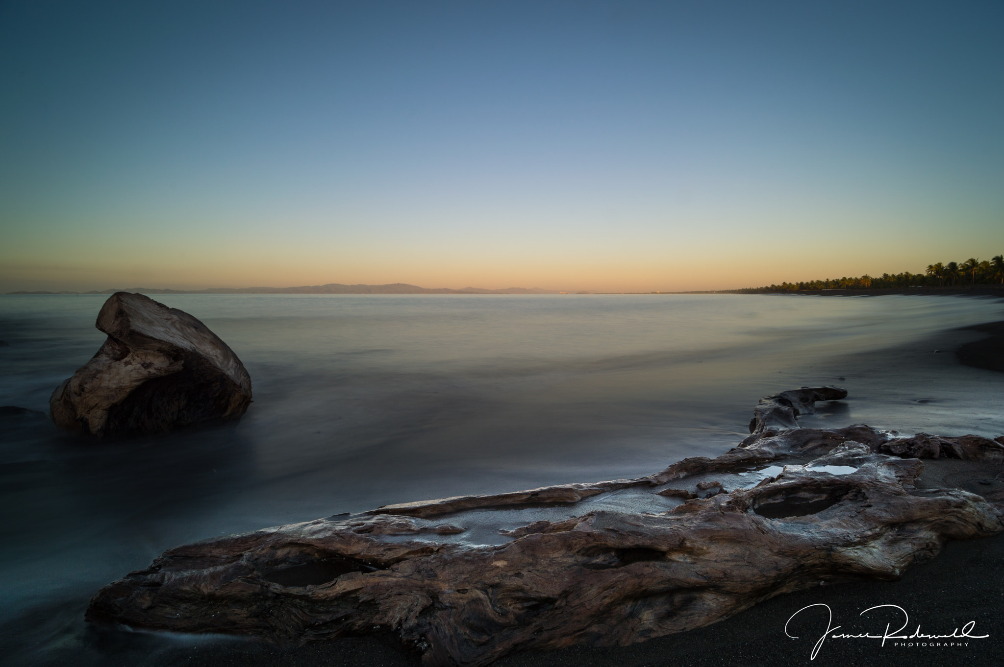 Nikon D3200 sample photo. Driftwood at puntarenas photography