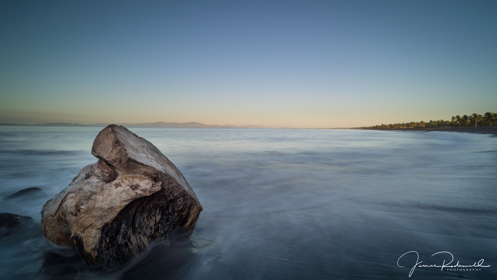 Nikon D3200 sample photo. Drift wood at dusk photography