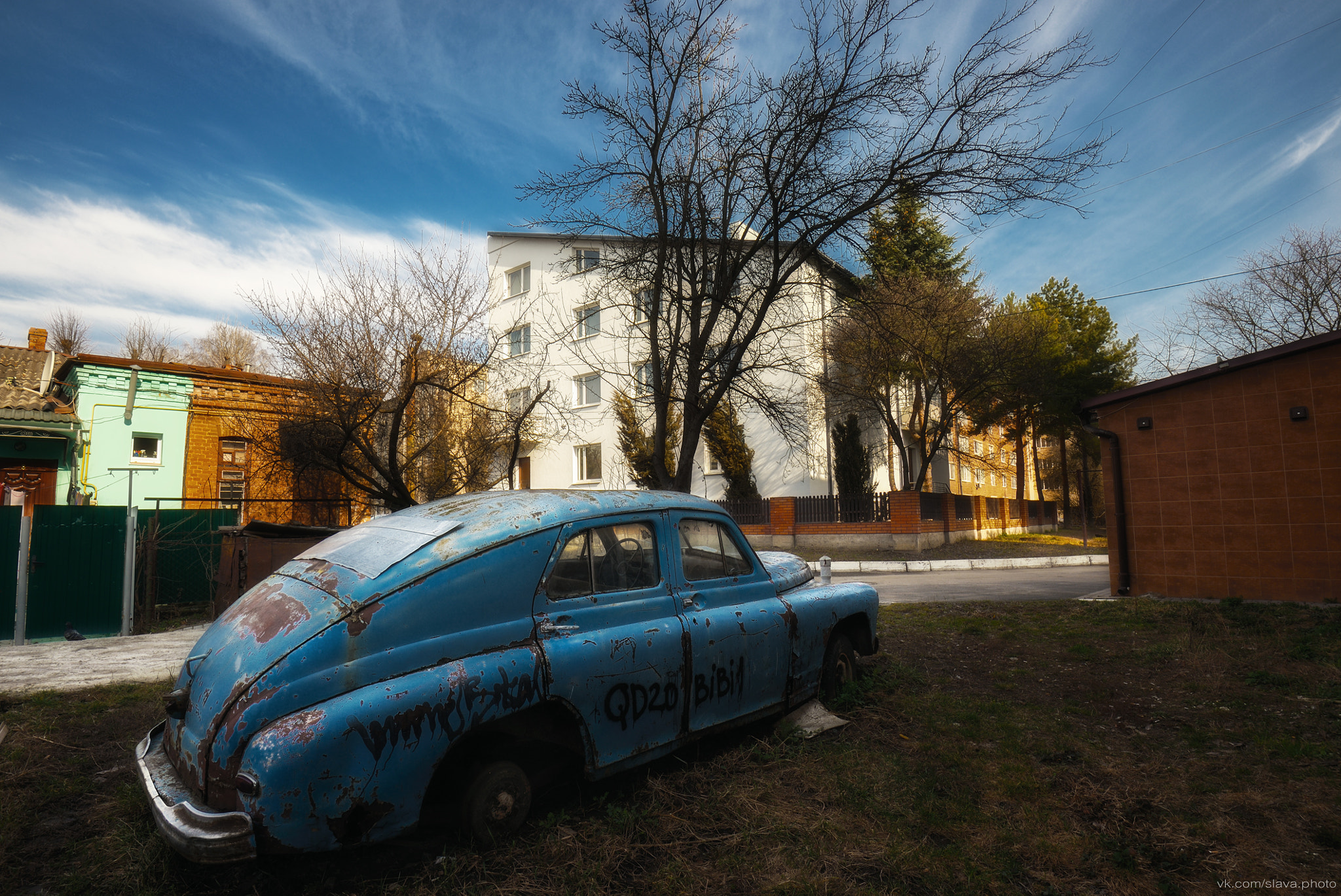 Nikon AF-S Nikkor 16-35mm F4G ED VR sample photo. Anandoned pobeda photography