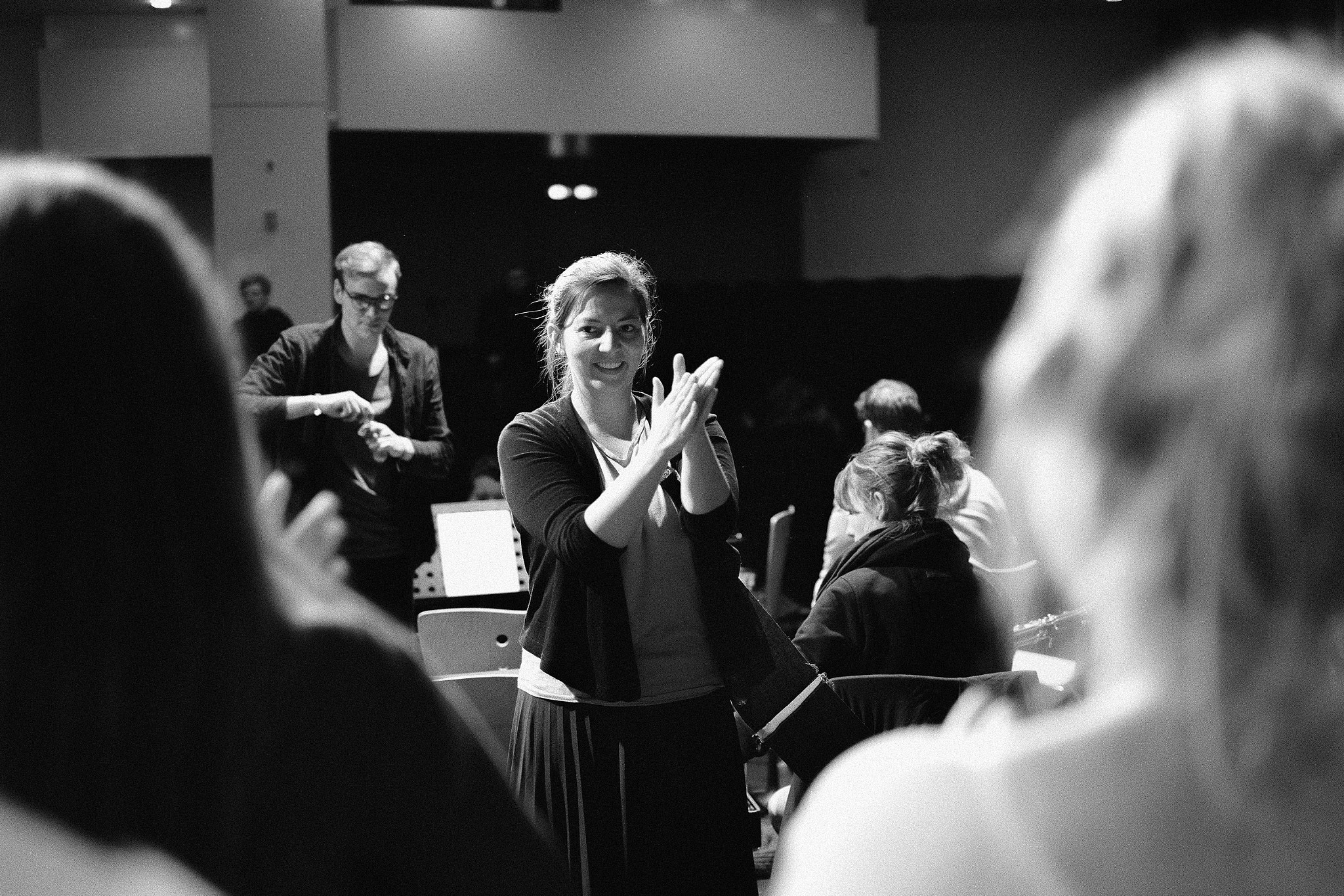 Fujifilm X-T2 + Fujifilm XF 35mm F1.4 R sample photo. Stage director at big fish musical photography