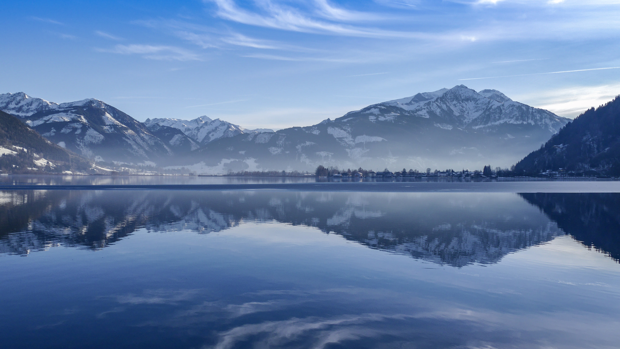 Panasonic Lumix DMC-G6 sample photo. Zell am see austria, lake view photography