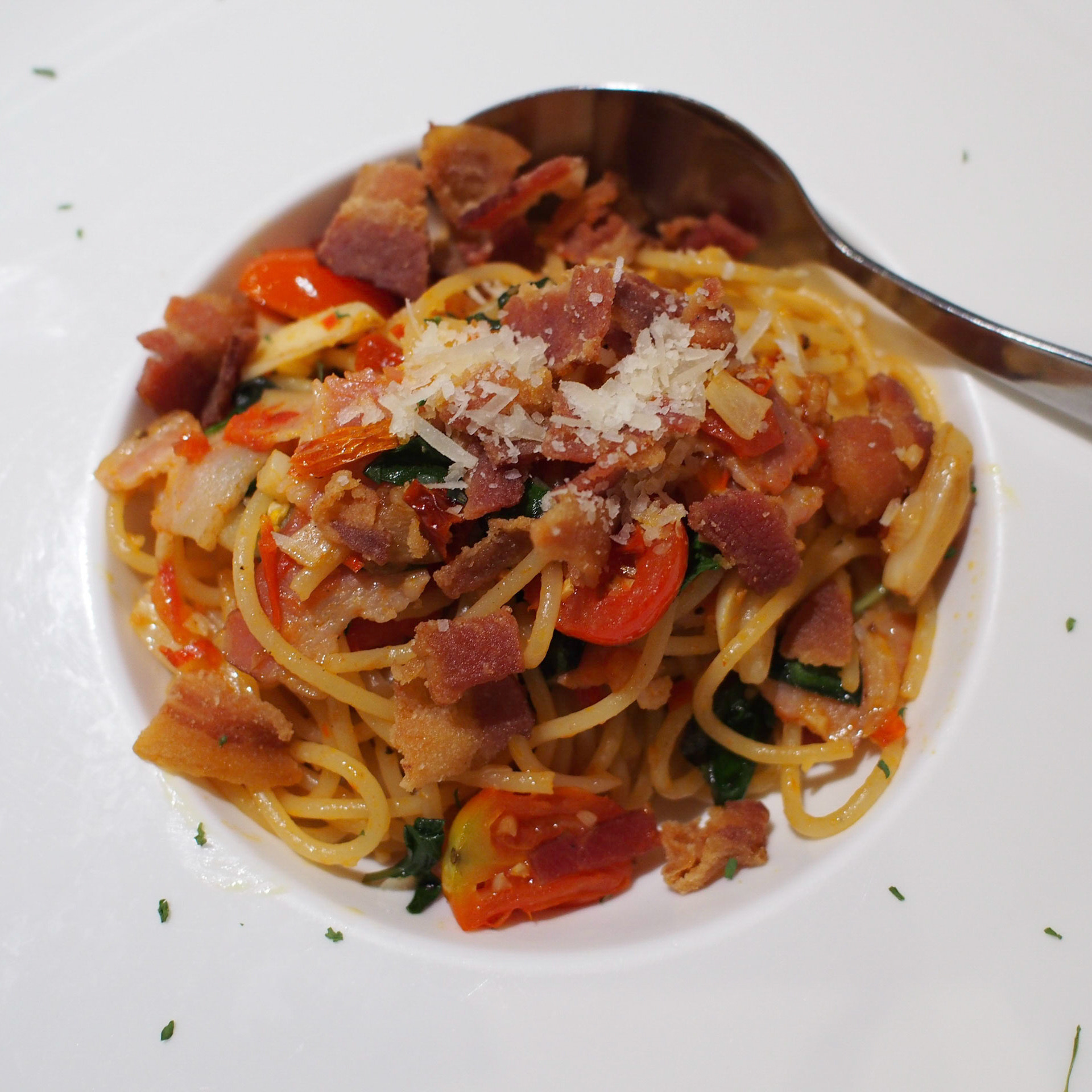 Olympus PEN E-PL6 + LEICA DG SUMMILUX 15/F1.7 sample photo. Chilli bacon photography