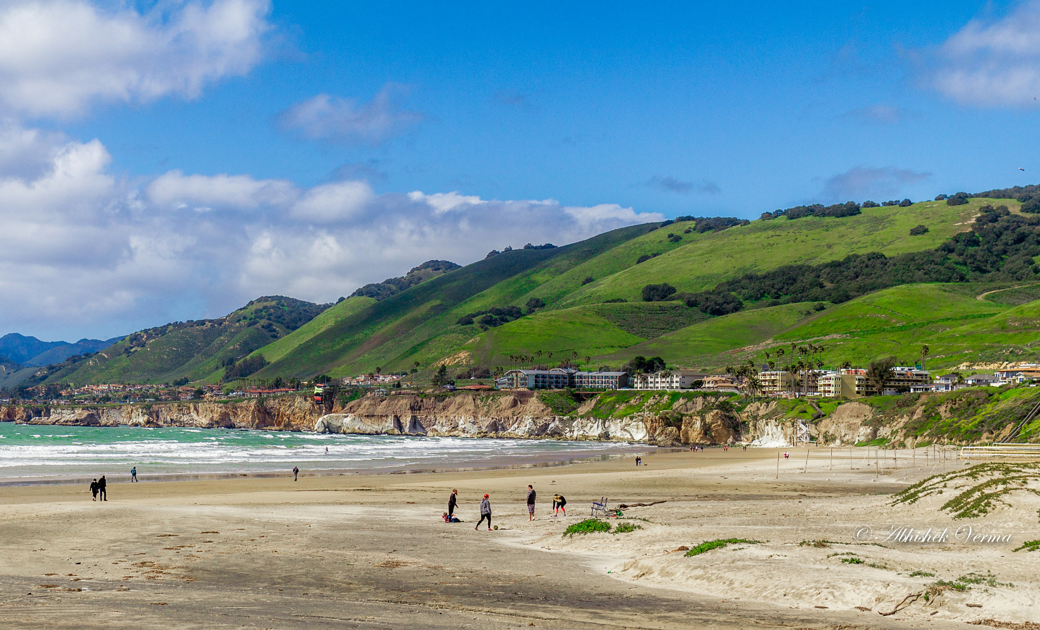 Canon EOS 550D (EOS Rebel T2i / EOS Kiss X4) + Sigma 24-70mm F2.8 EX DG Macro sample photo. Nature's canvas - pismo beach, ca photography
