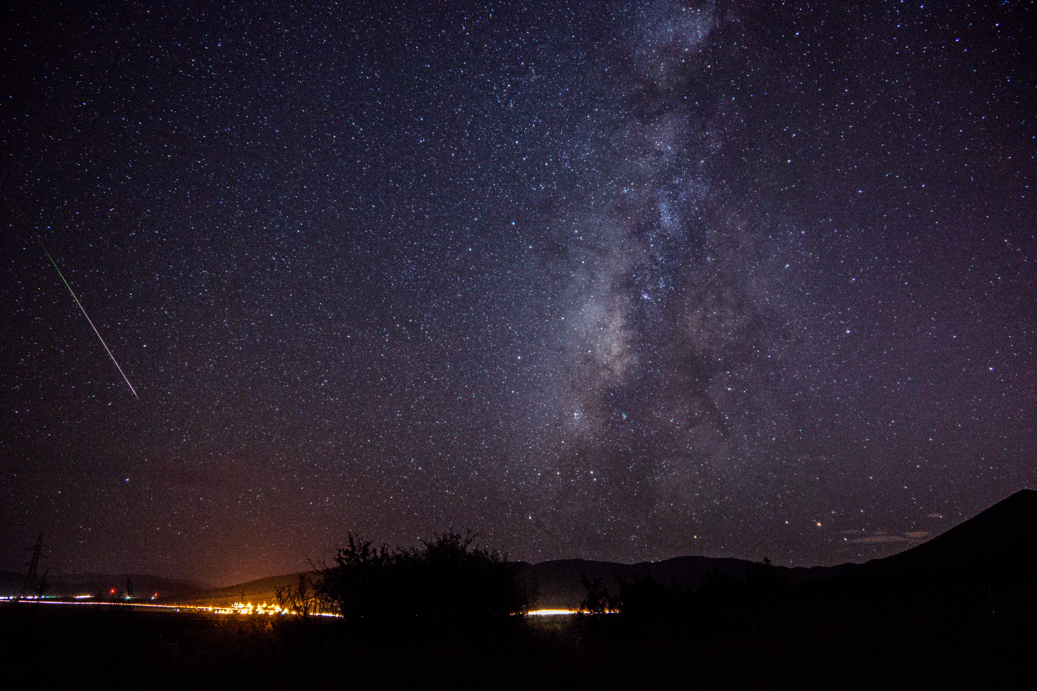 Sony SLT-A77 + Sony DT 16-50mm F2.8 SSM sample photo. Night sky photography