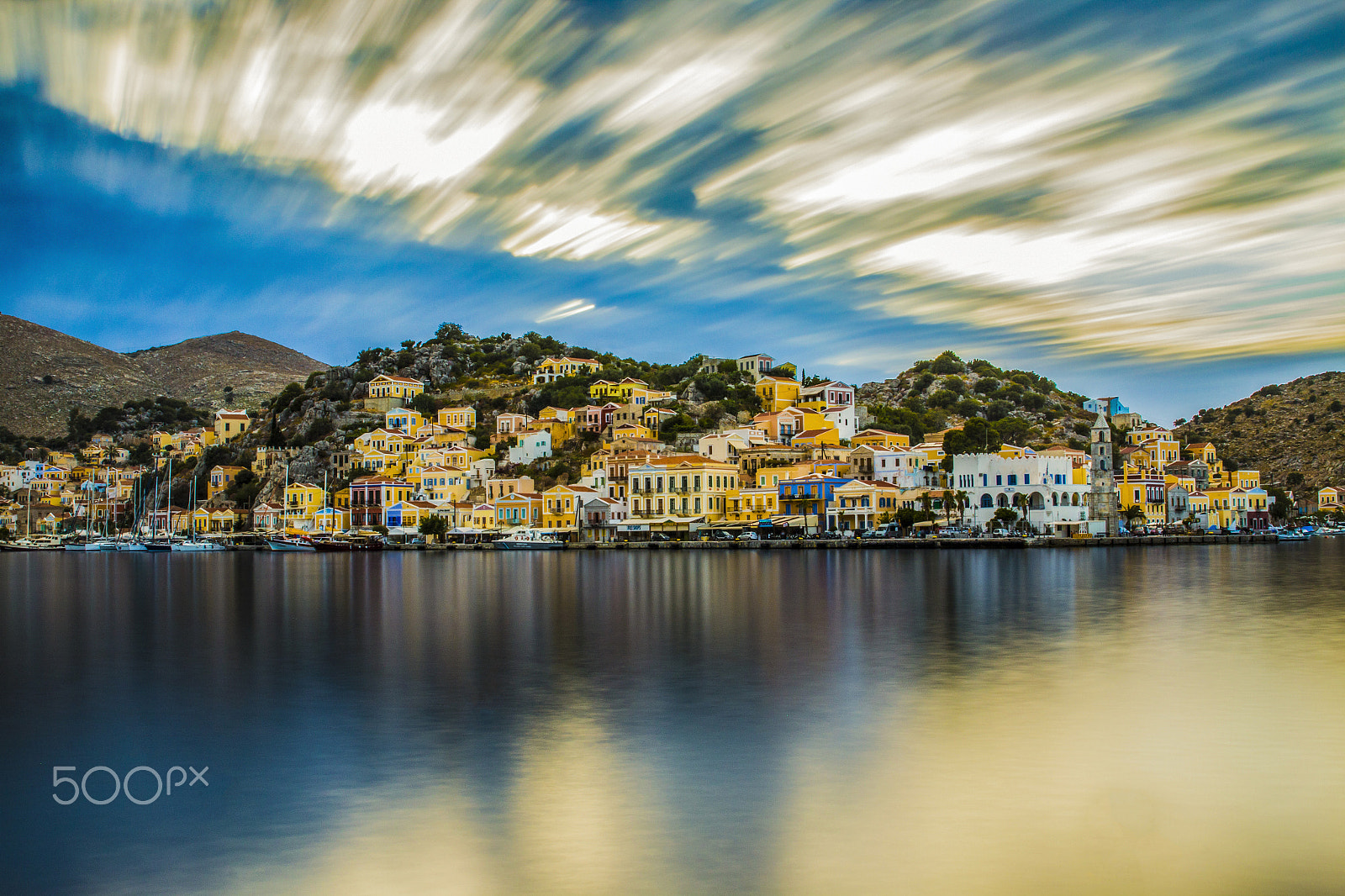 Canon EOS 70D sample photo. Symi İsland photography