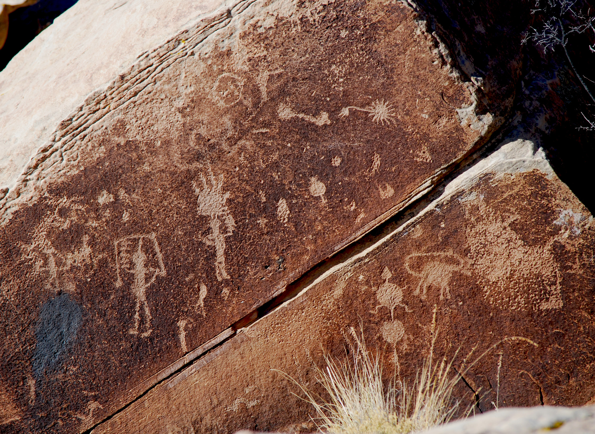 Nikon D60 sample photo. Petroglyphs at canyonlands photography