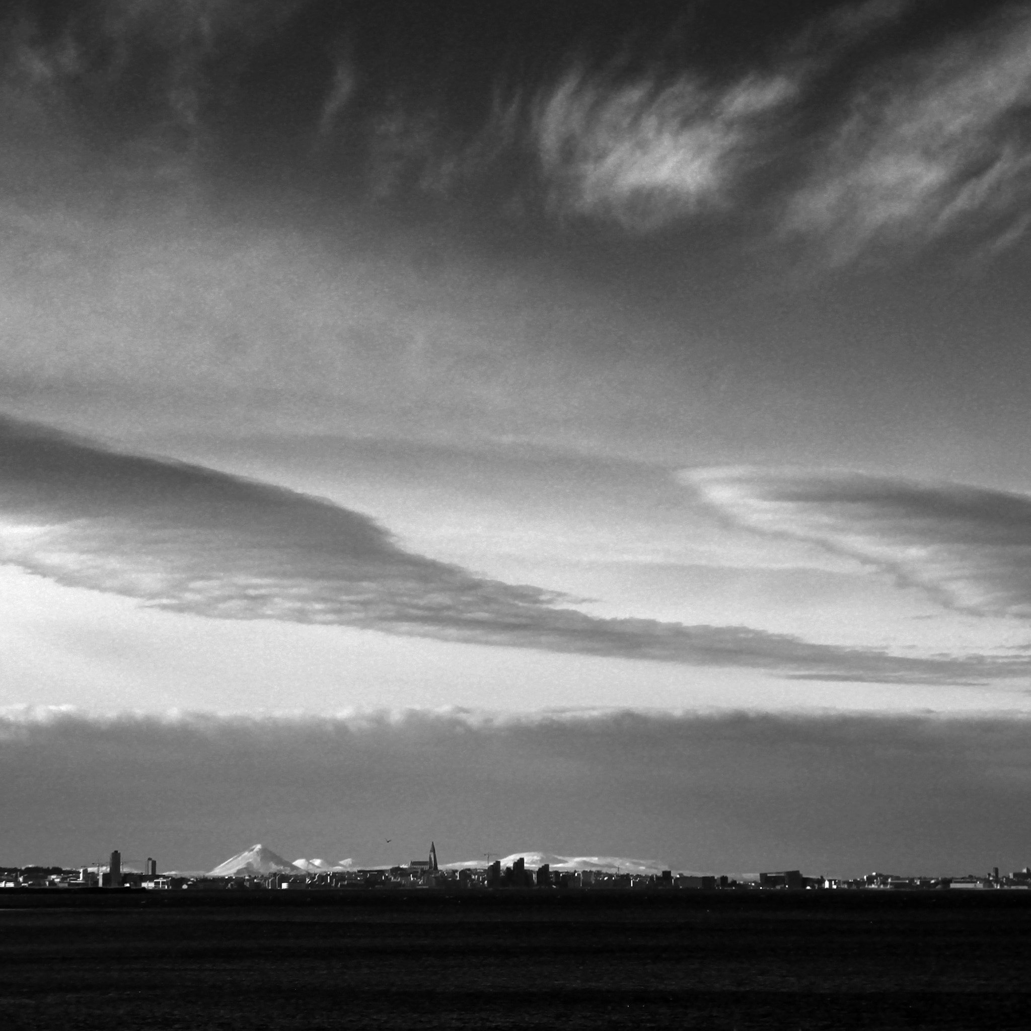 Canon EOS 100D (EOS Rebel SL1 / EOS Kiss X7) sample photo. Reykjavik in bw photography