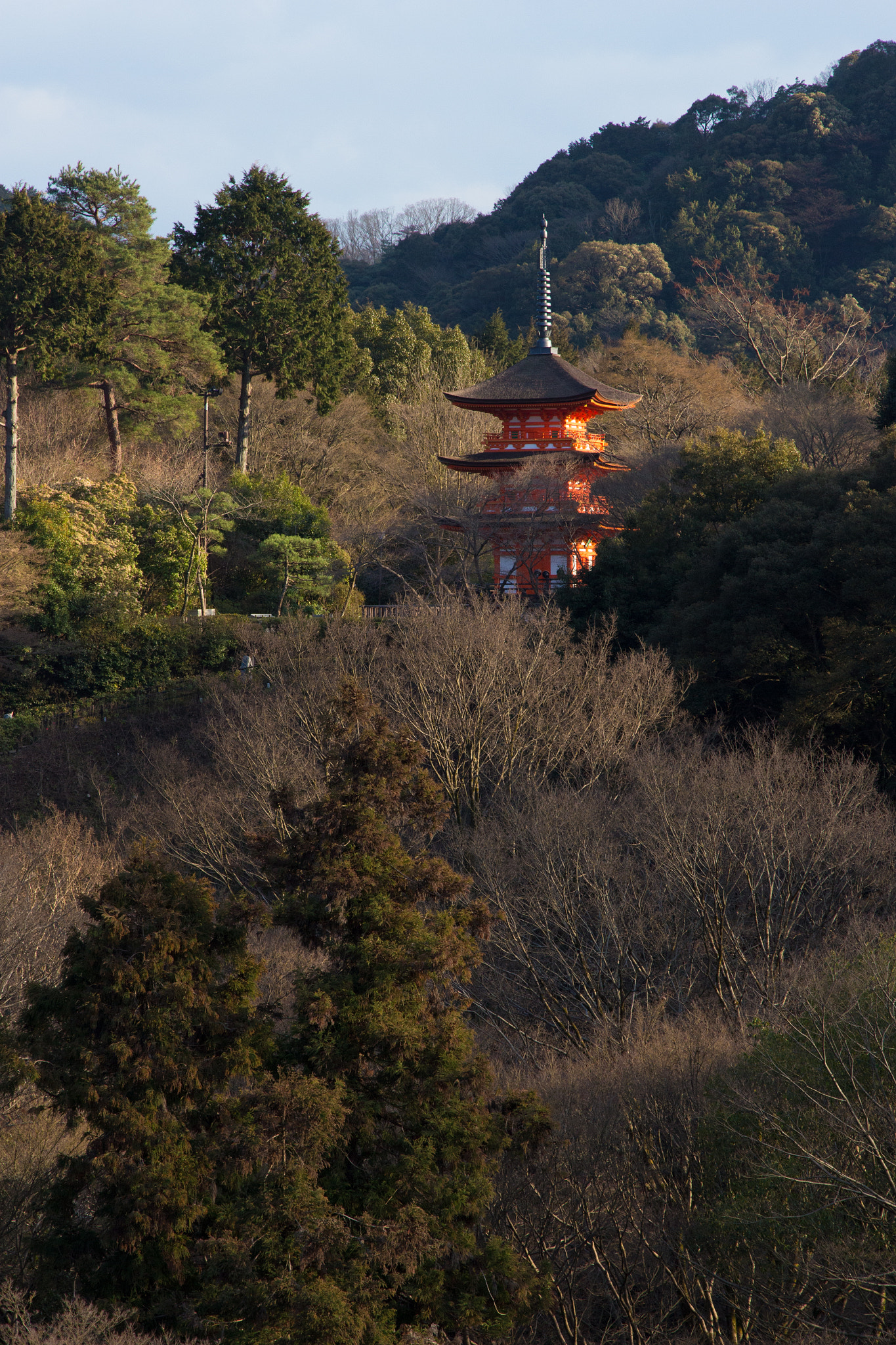 Canon EOS 700D (EOS Rebel T5i / EOS Kiss X7i) + Canon EF 24-105mm F4L IS USM sample photo. Sunset pagoda photography