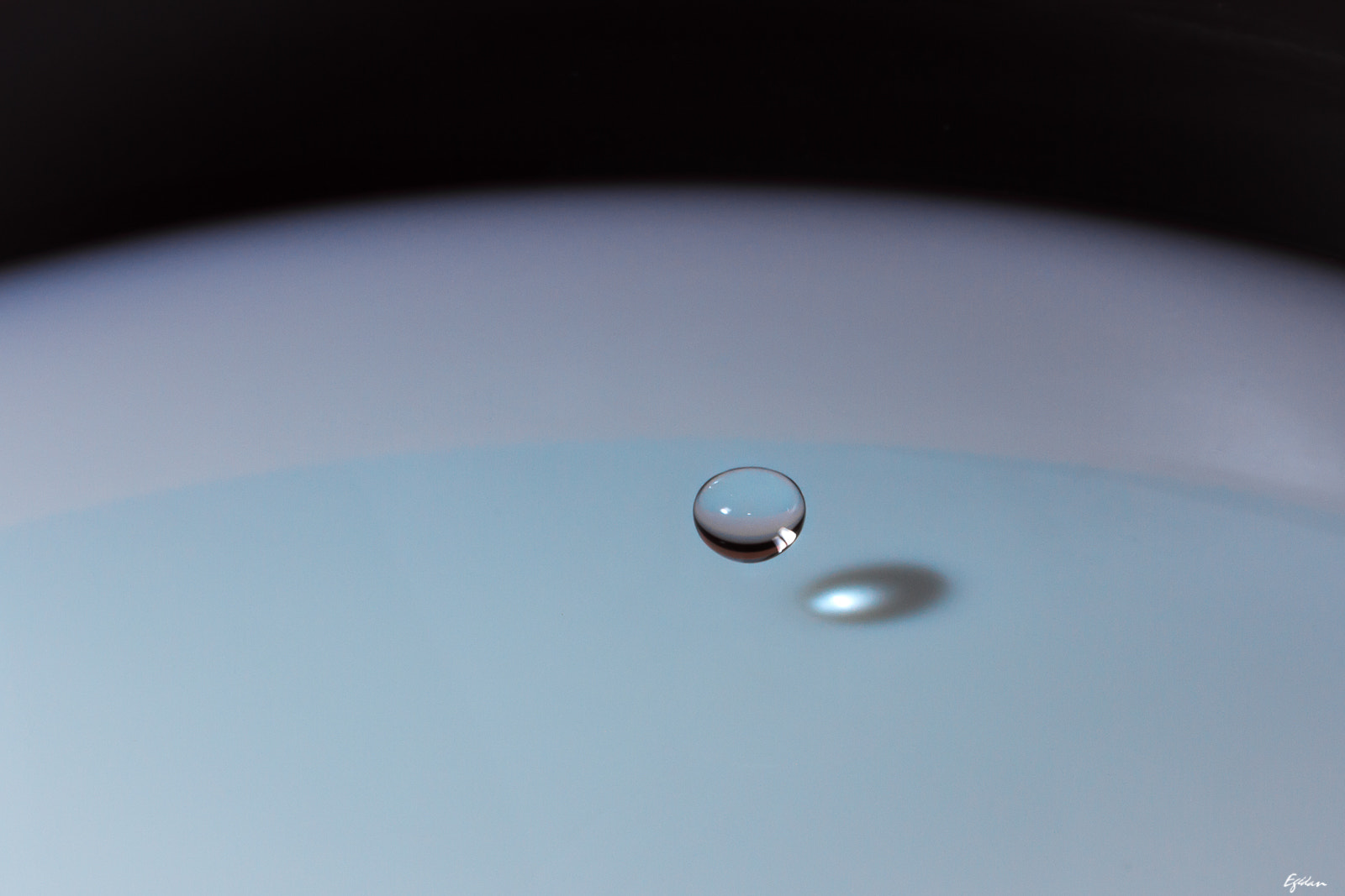 Canon EF-S 60mm F2.8 Macro USM sample photo. Goutte photography