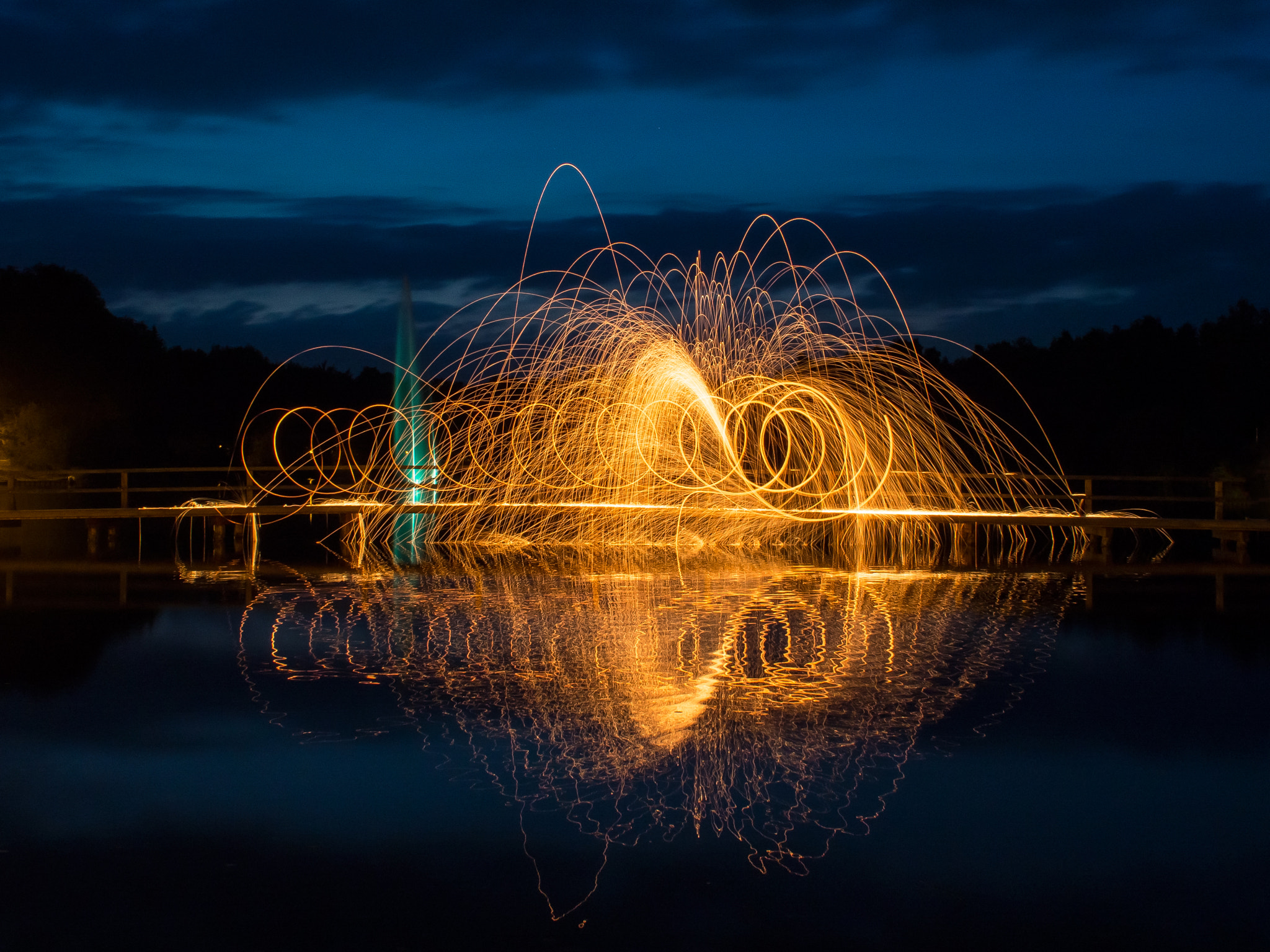 Olympus M.Zuiko Digital 17mm F2.8 Pancake sample photo. Lightpainting photography