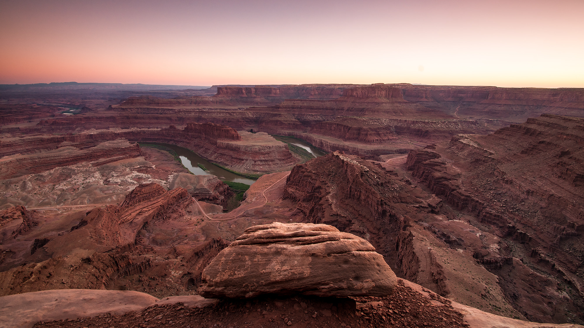 Nikon D300 sample photo. Sunset at dead horse photography