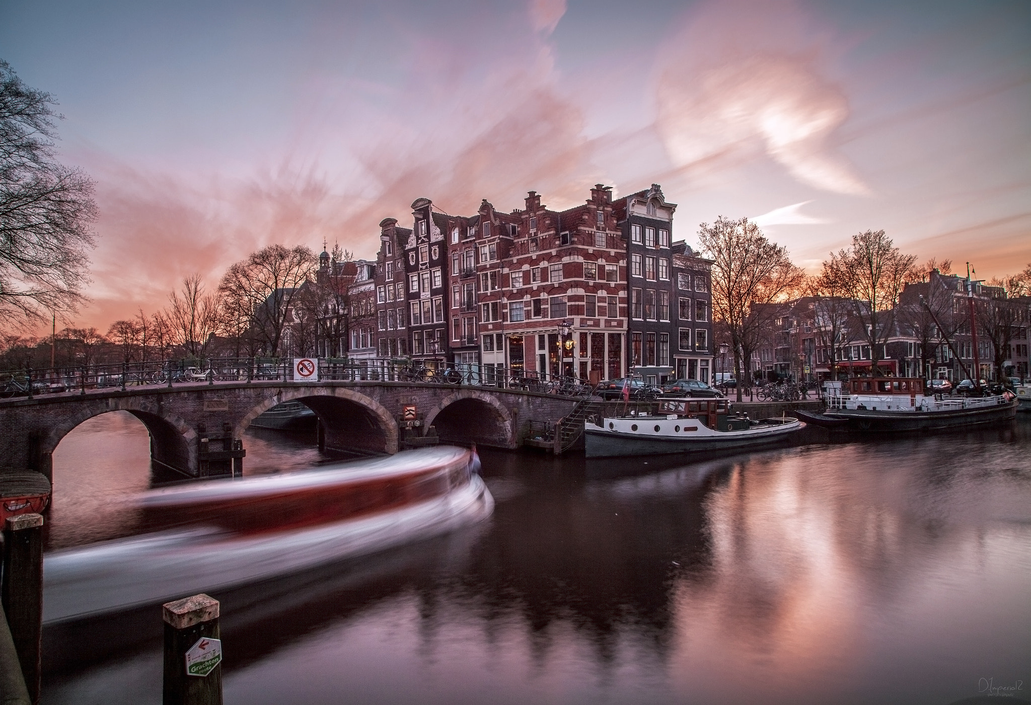 Canon EOS 5D Mark II sample photo. Amsterdam sky explosion photography