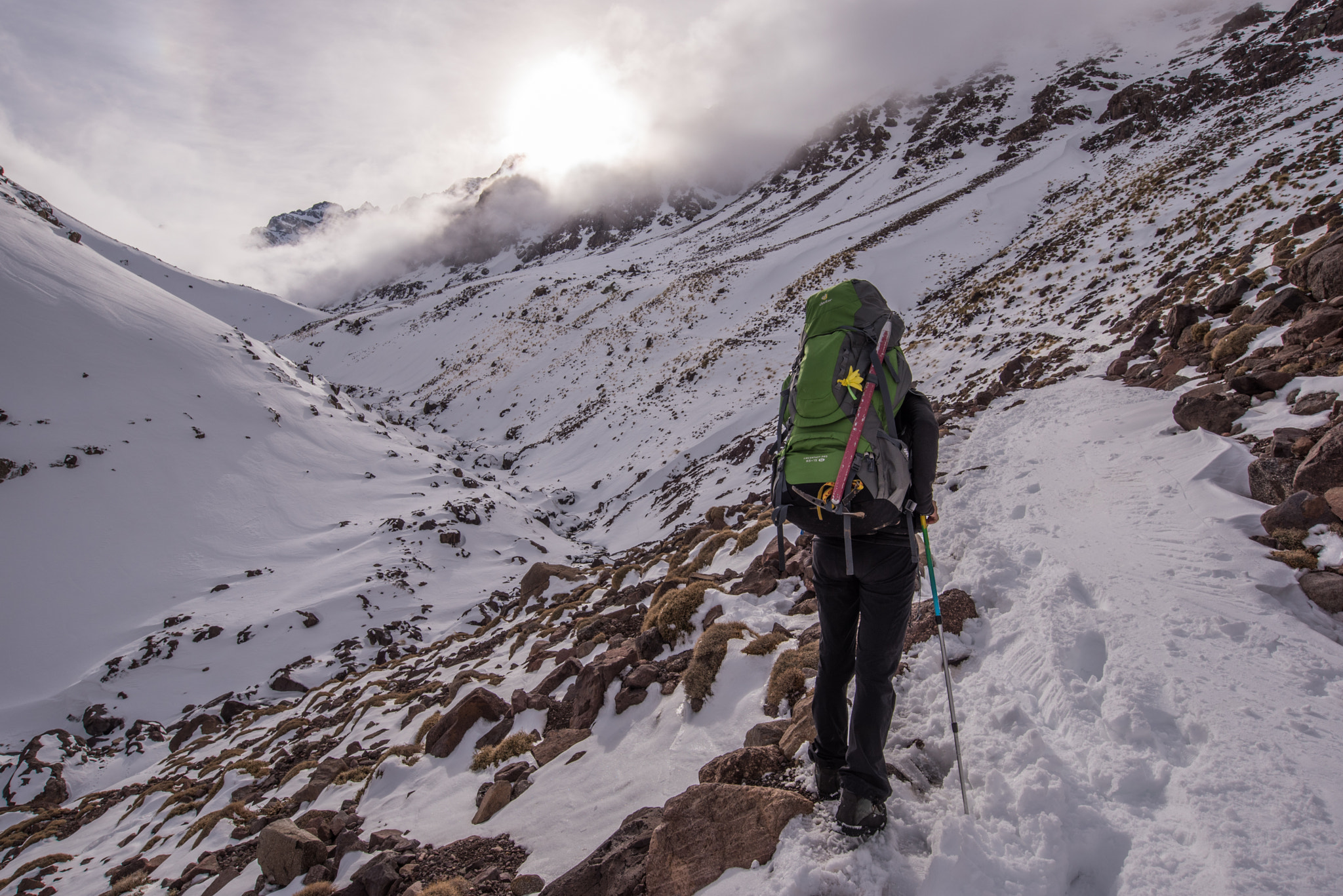 Nikon D750 + Nikon AF-S Nikkor 18-35mm F3.5-4.5G ED sample photo. Walking to the top. photography