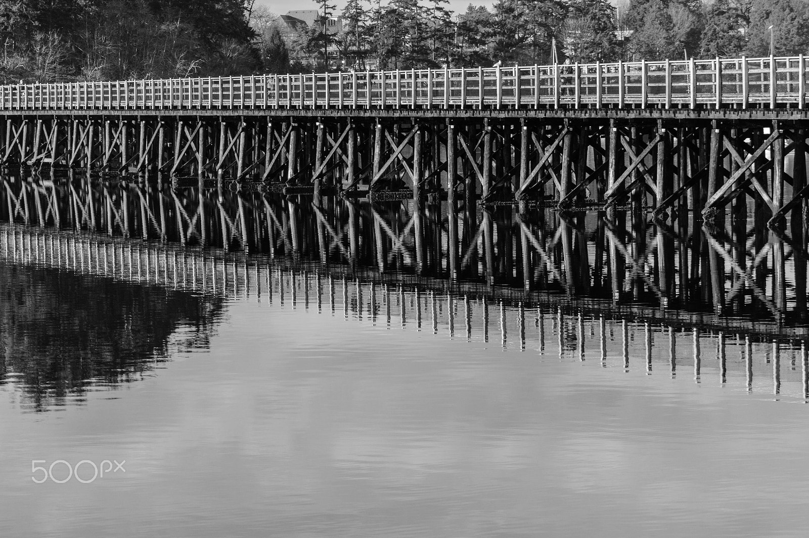 Canon EF 75-300mm f/4-5.6 USM sample photo. Selkirk trestle photography