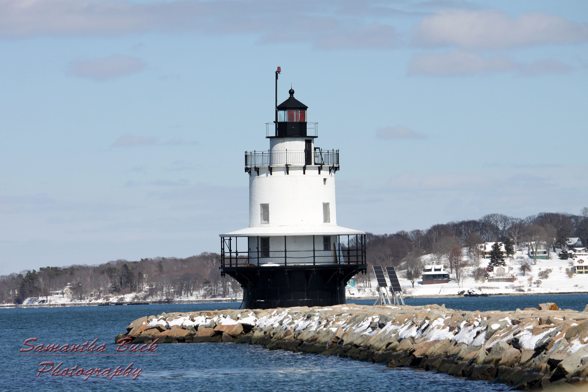 Canon EOS 50D + Canon EF-S 55-250mm F4-5.6 IS STM sample photo. Spring point ledge light photography