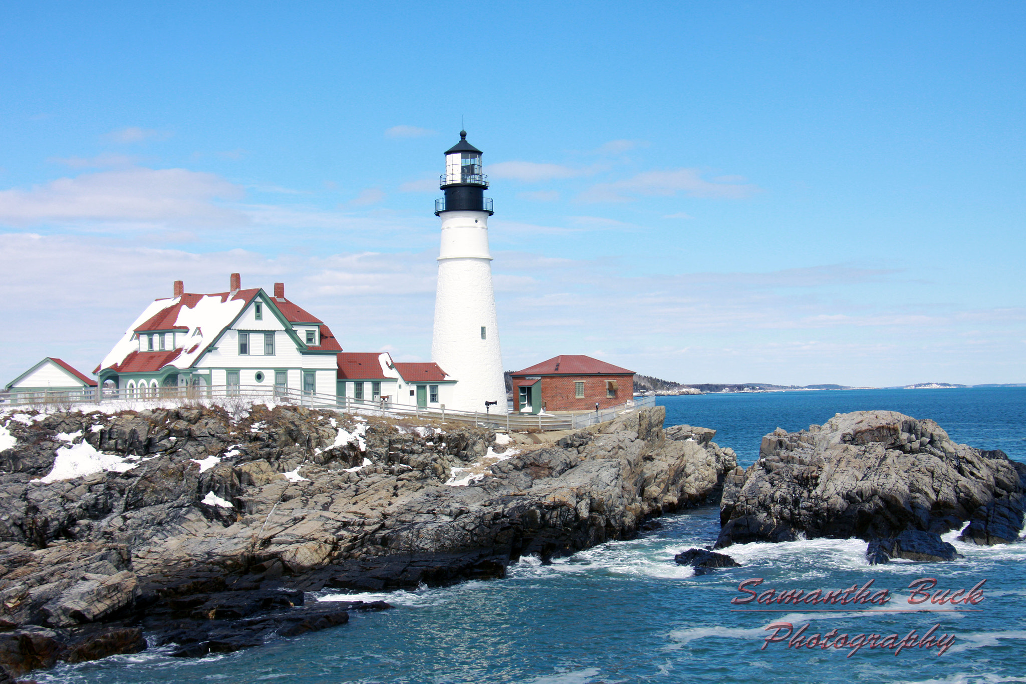 Canon EOS 50D sample photo. Portland head light photography