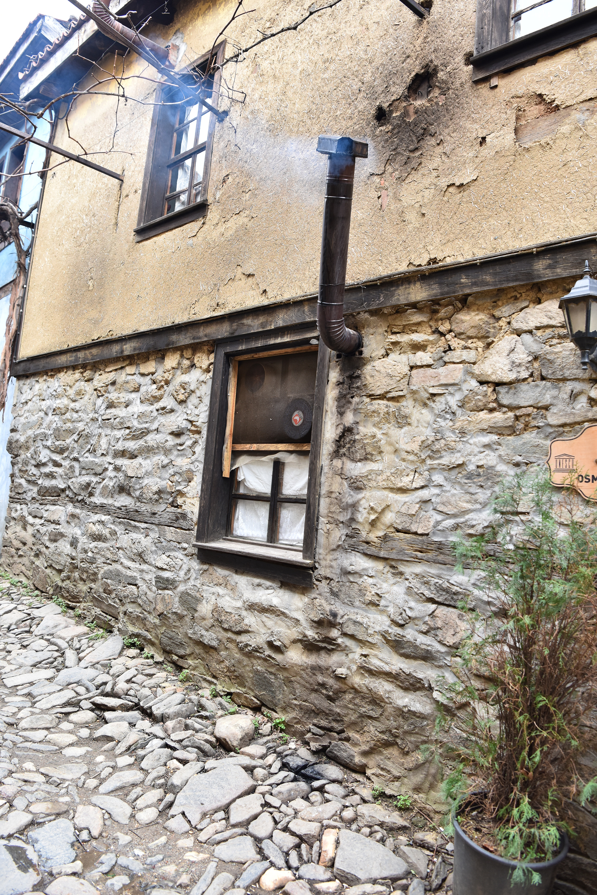 Nikon D810 sample photo. The chimney is taking out it's smoke to the air. cumalıkızık village near bursa city of turkey. photography