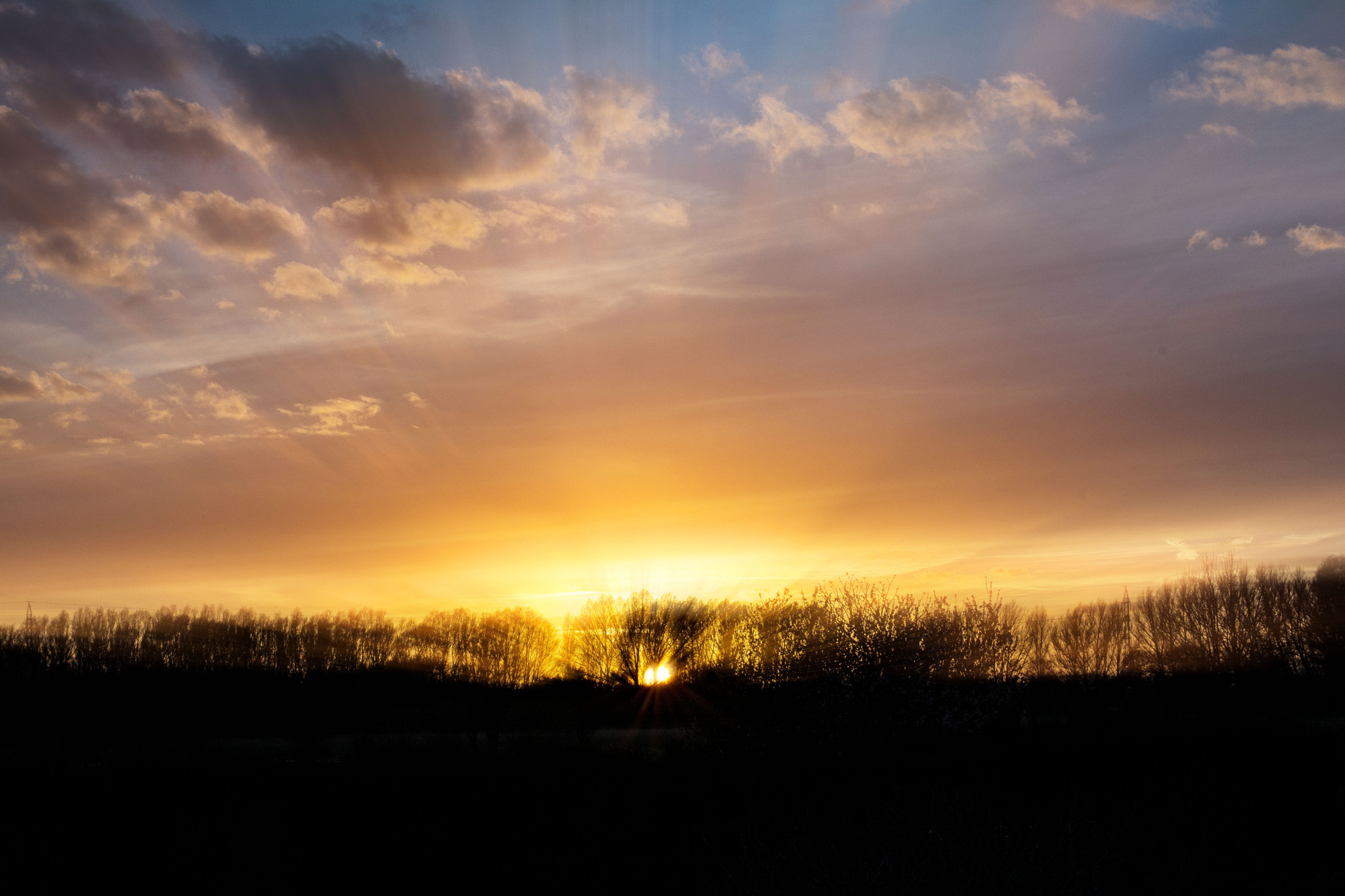 Sigma 50mm F1.4 EX DG HSM sample photo. Sunset photography