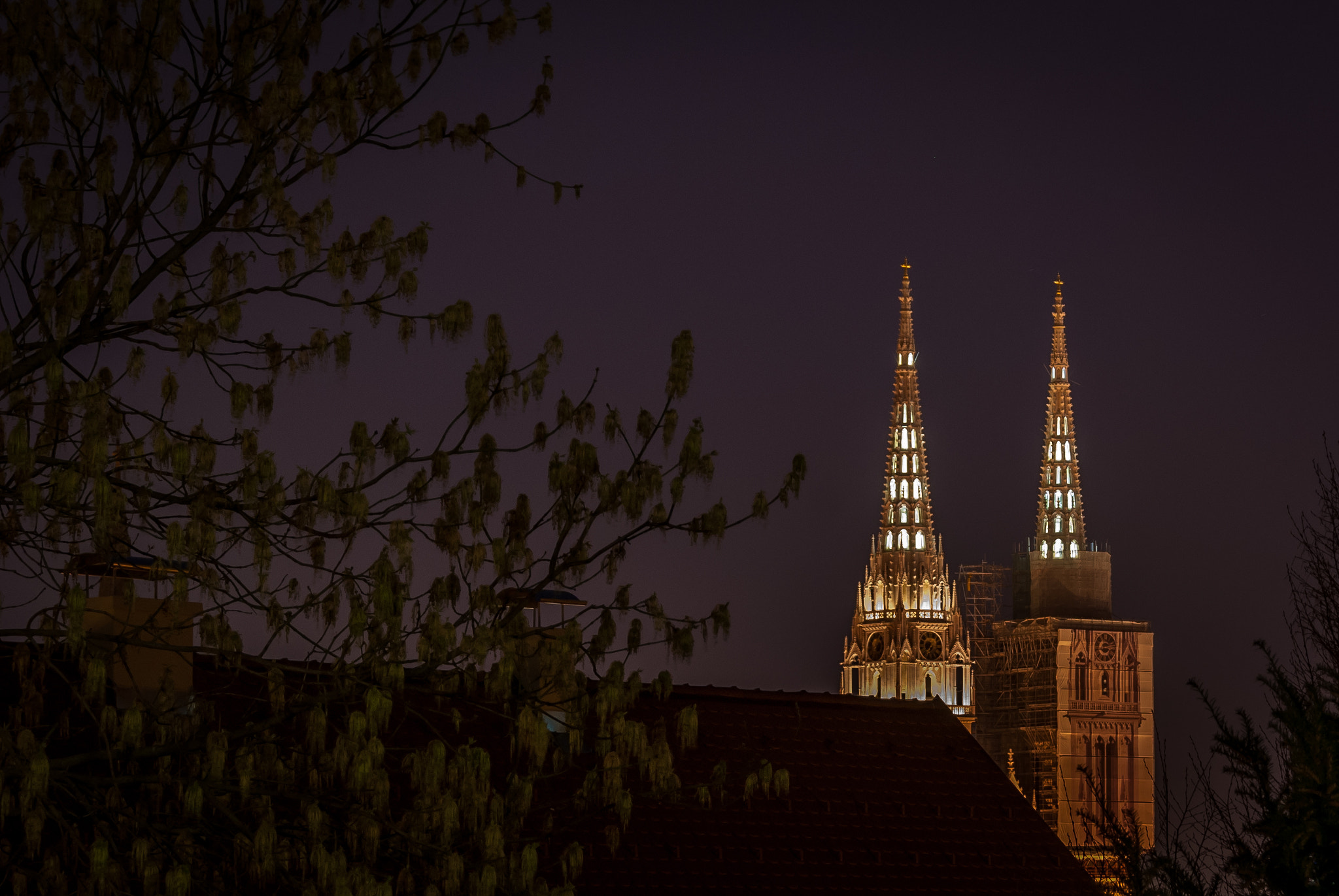 Sony Alpha DSLR-A230 sample photo. Zagreb cathetrdal photography