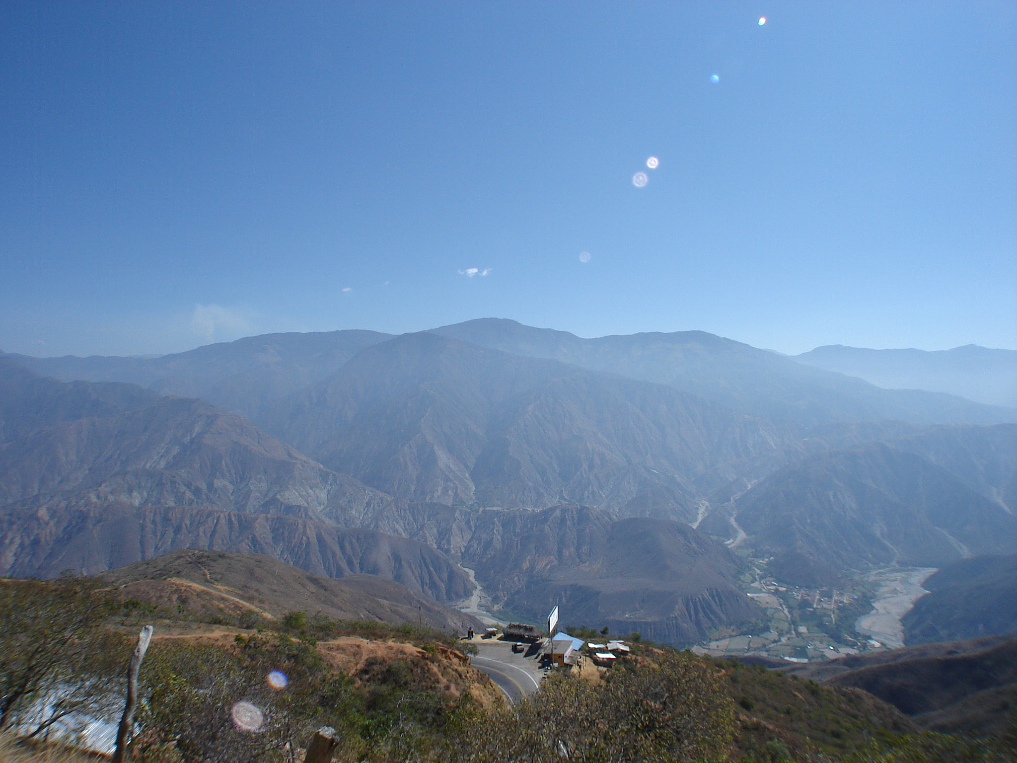 Sony DSC-S90 sample photo. Cañón del chicamocha photography