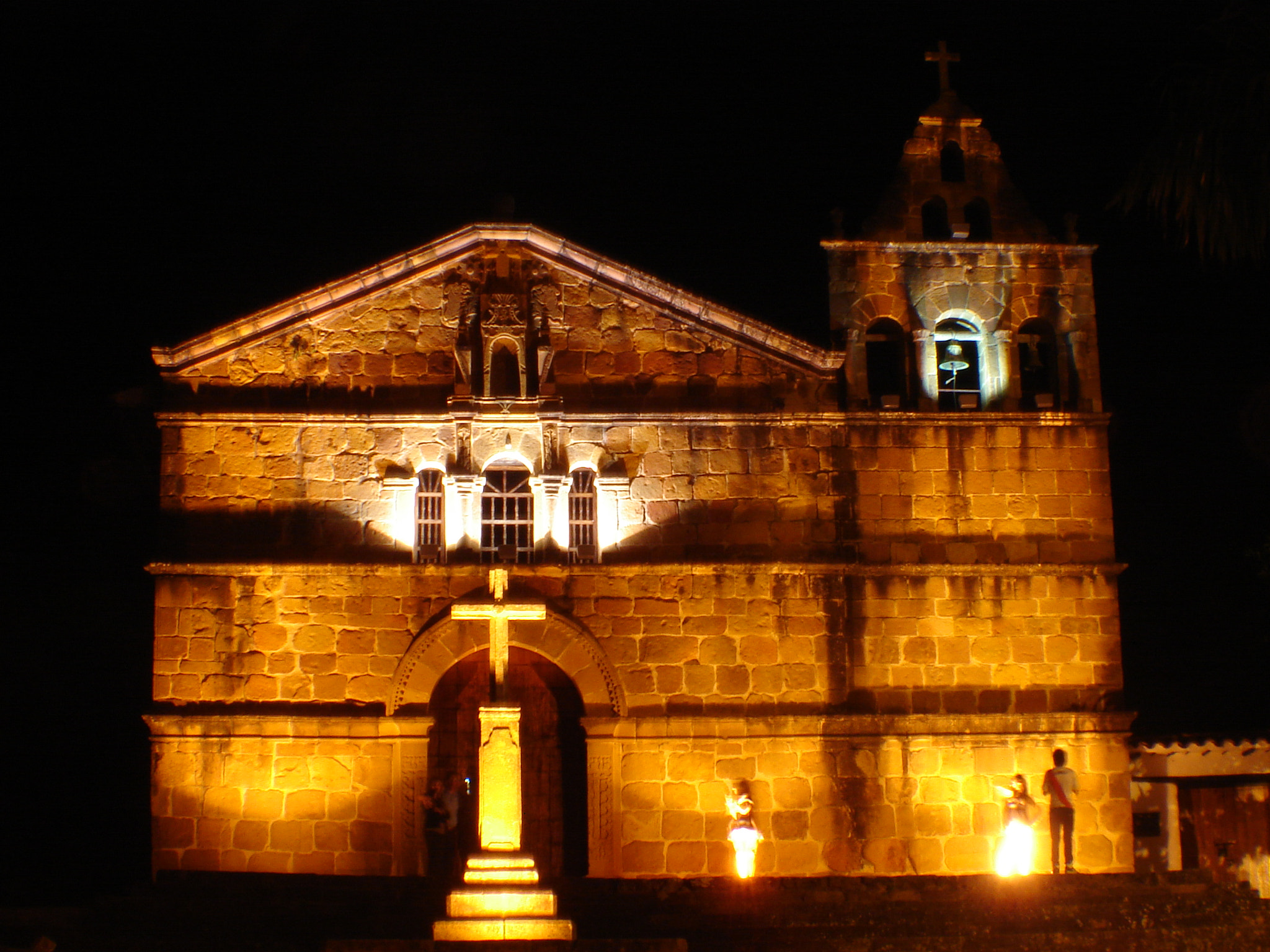 Sony DSC-S90 sample photo. Iglesia barichara photography