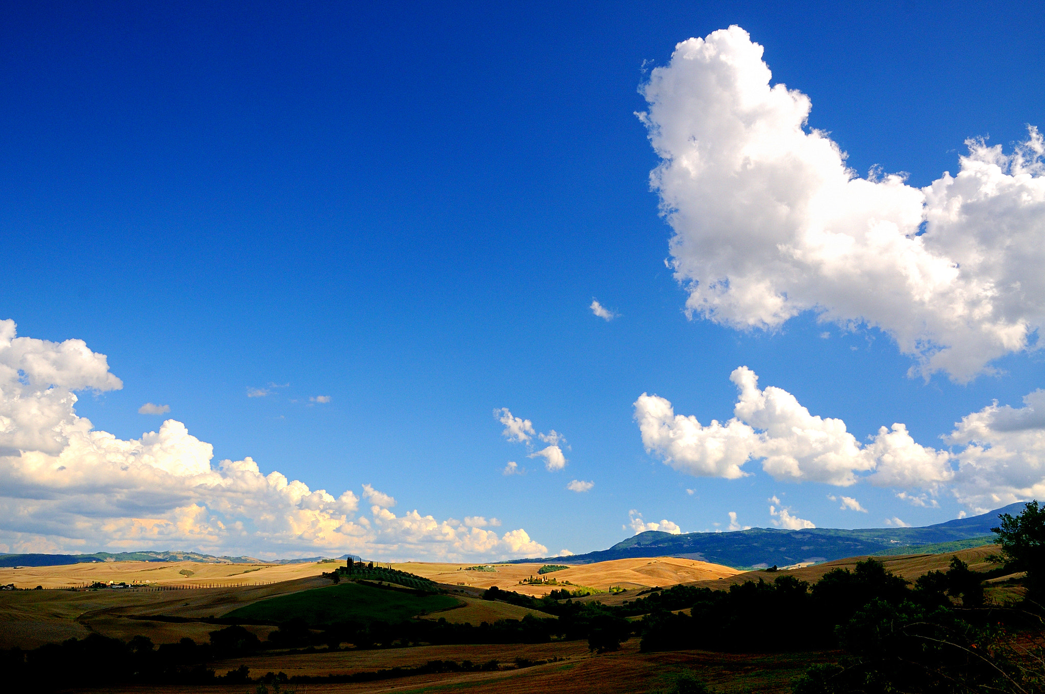 Nikon D300S sample photo. Nuvole bianche in val d' orcia photography