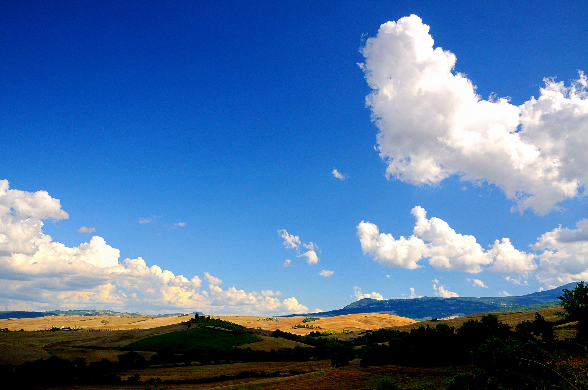 Nikon D300S sample photo. Nuvole bianche in val d' orcia photography