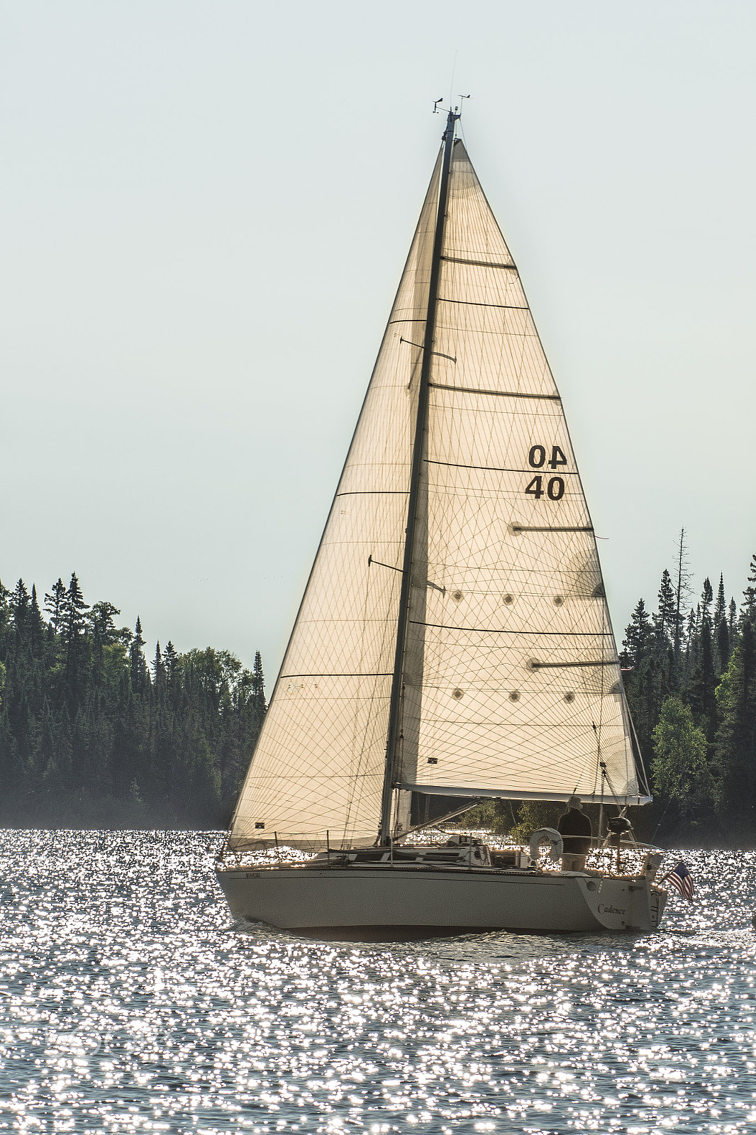 Nikon AF-S Nikkor 70-200mm F4G ED VR sample photo. Sail shine photography