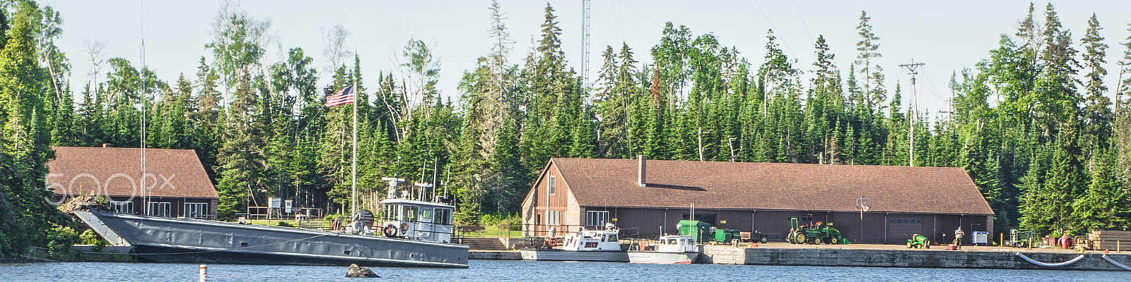 Nikon AF-S Nikkor 70-200mm F4G ED VR sample photo. Ranger station photography