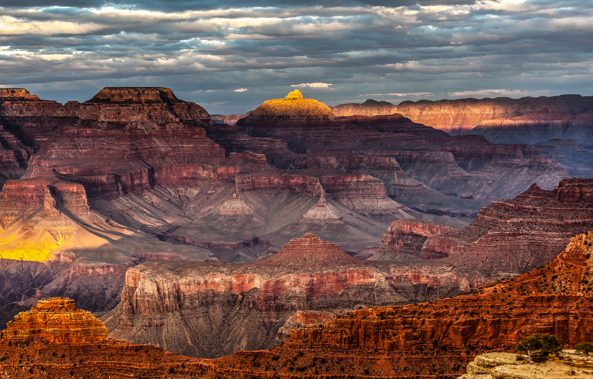 Canon EF 70-200mm F2.8L IS USM sample photo. Grand canyon sunset peter chmiel photography