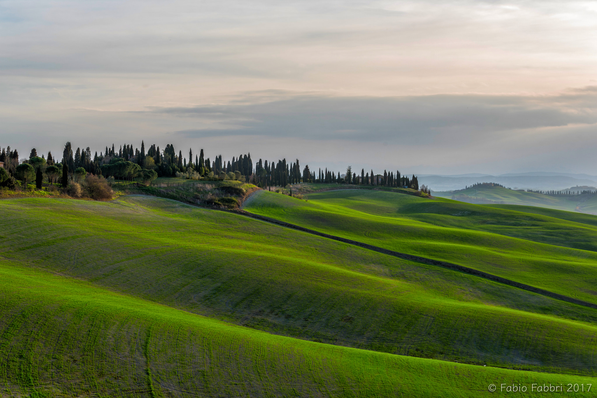 Tamron SP 70-200mm F2.8 Di VC USD sample photo. Crete senesi al tramonto photography