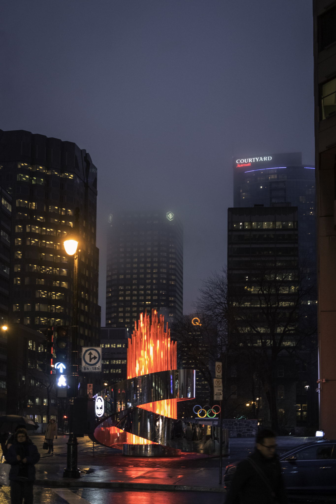 Samsung NX500 + Samsung NX 30mm F2 Pancake sample photo. Brouillard québécois photography