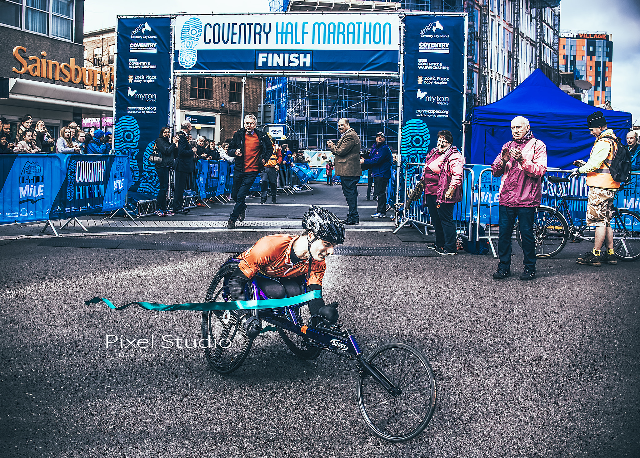 Nikon D750 sample photo. Half marathon coventry 2017 photography